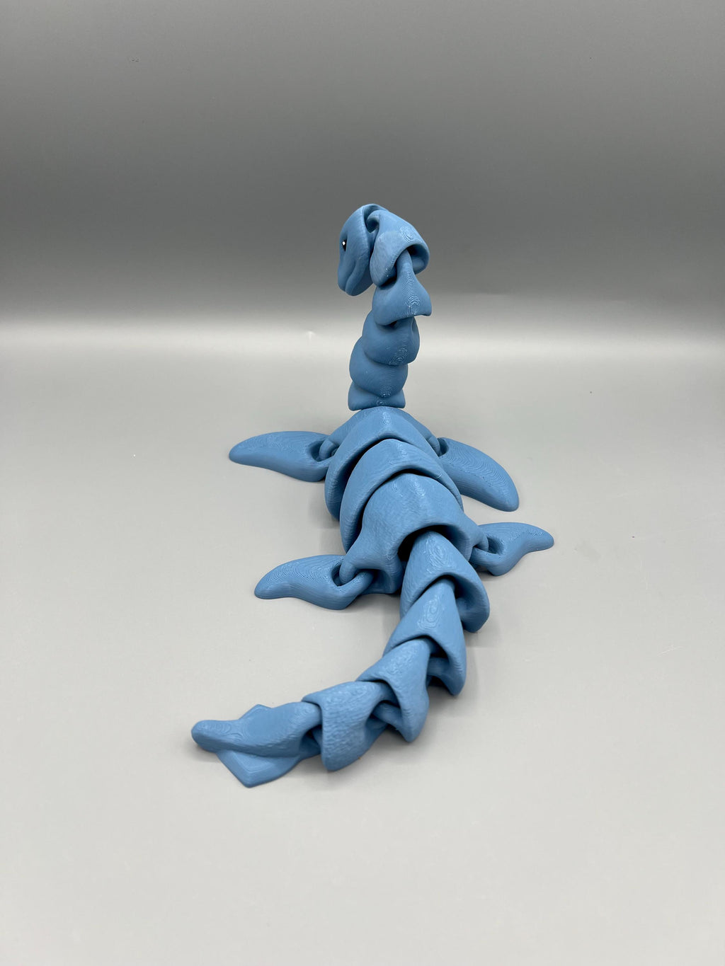 3D Printed Articulating Loch Ness Dragon | Nessie Fidget Toy