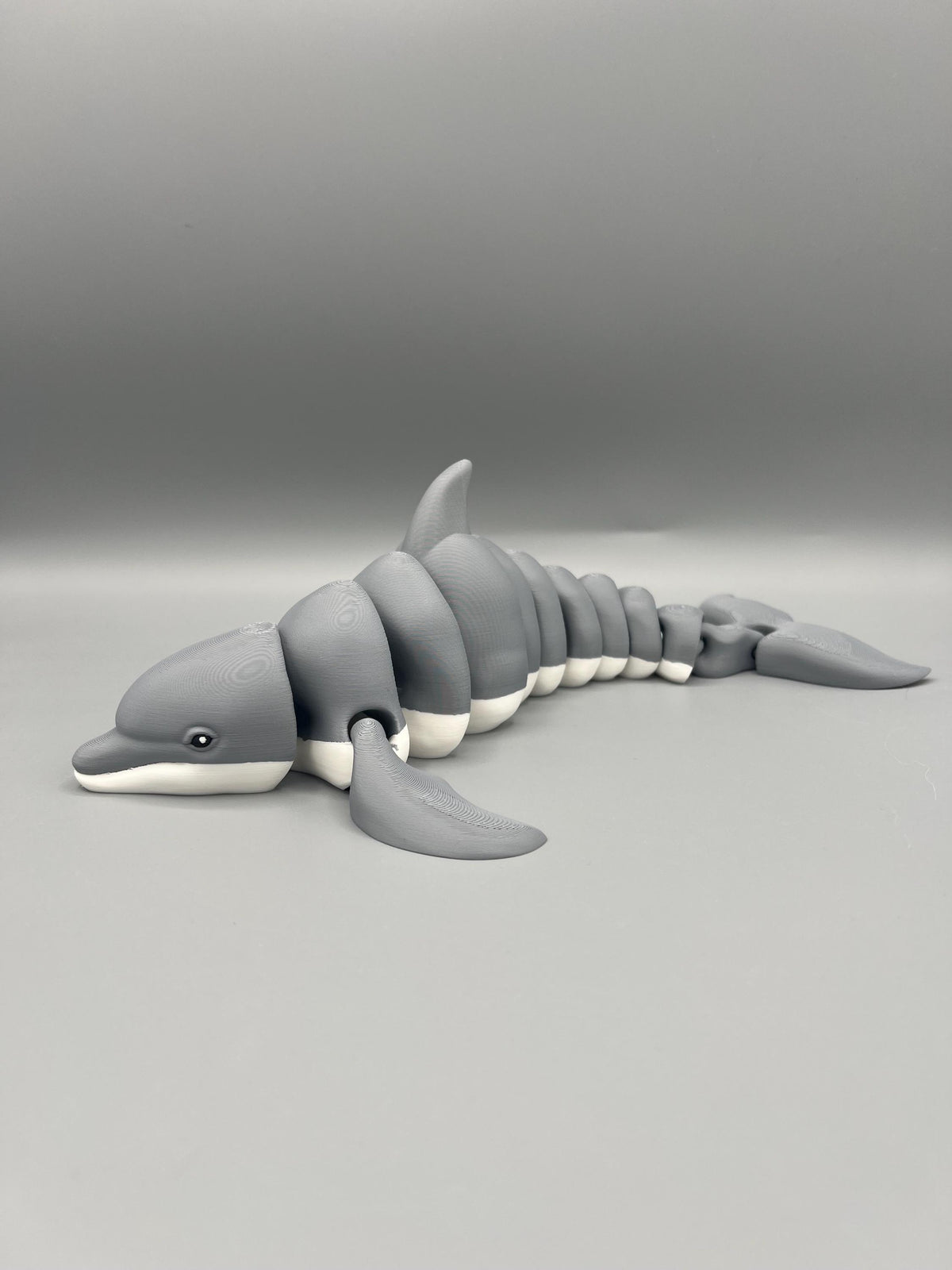 3D Printed Articulated Dolphin: Fidget Sensory Toy