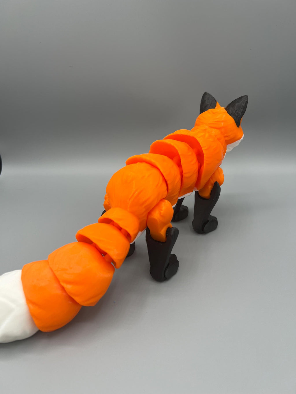 Articulating Flexi Fox Figurine: 3D Printed Poseable Fidget Toy