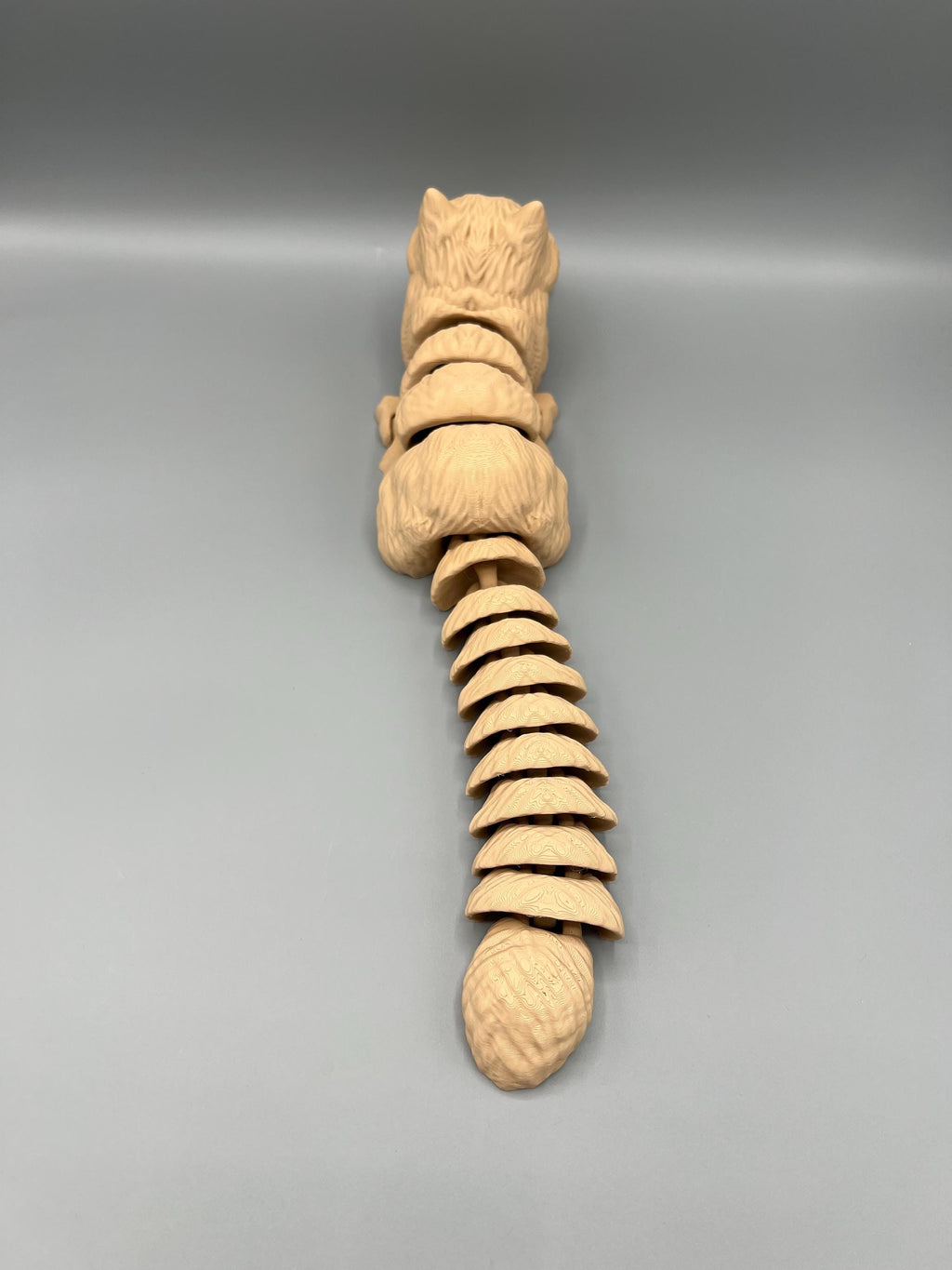3D Printed Flexi Cat Toy: Articulating Long-Haired Fidget