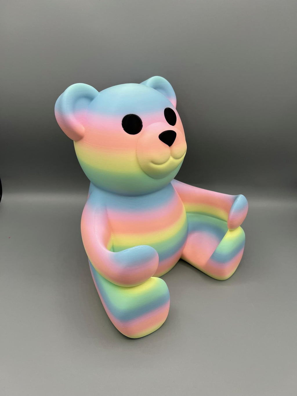 Cute Gummy Bear Gaming Controller Stand & Headset Holder | 3D Printed Controller Display | PS5 Xbox Switch Pro Controller Stand | Game Setup