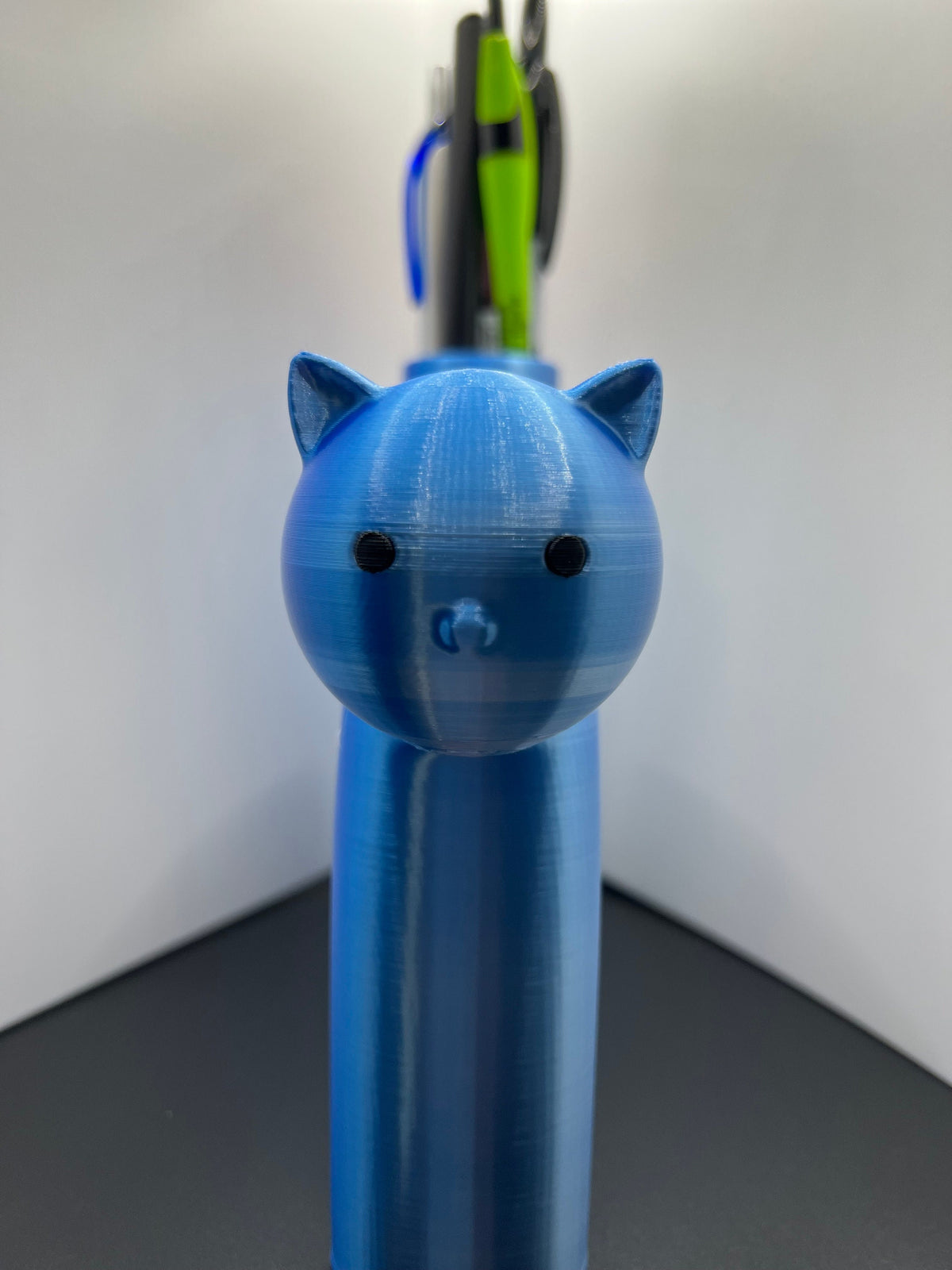3D Printed Cat Pen Holder: Desk Organizer