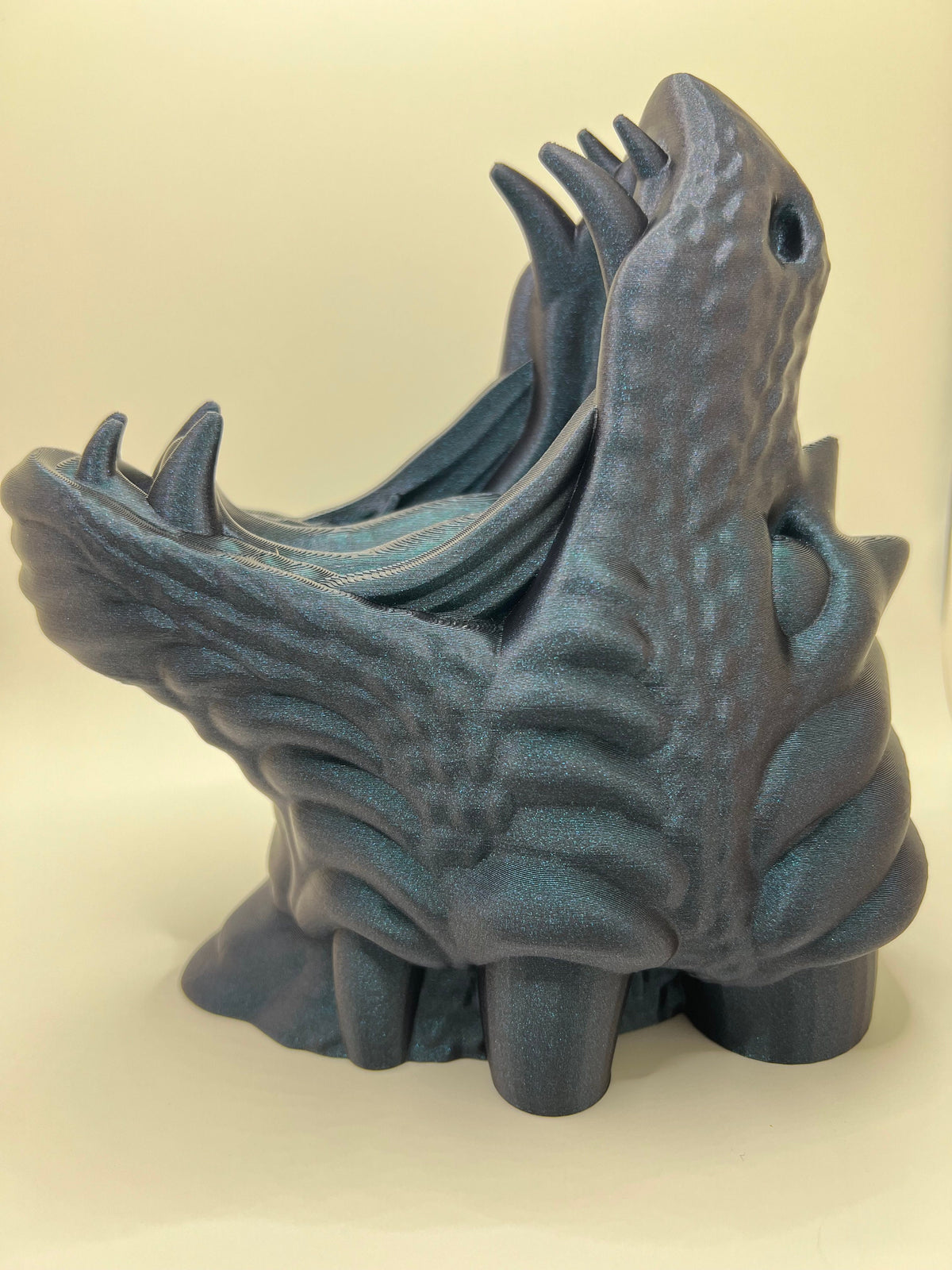 3D Printed Dragon Head Controller Stand - Gaming Dock