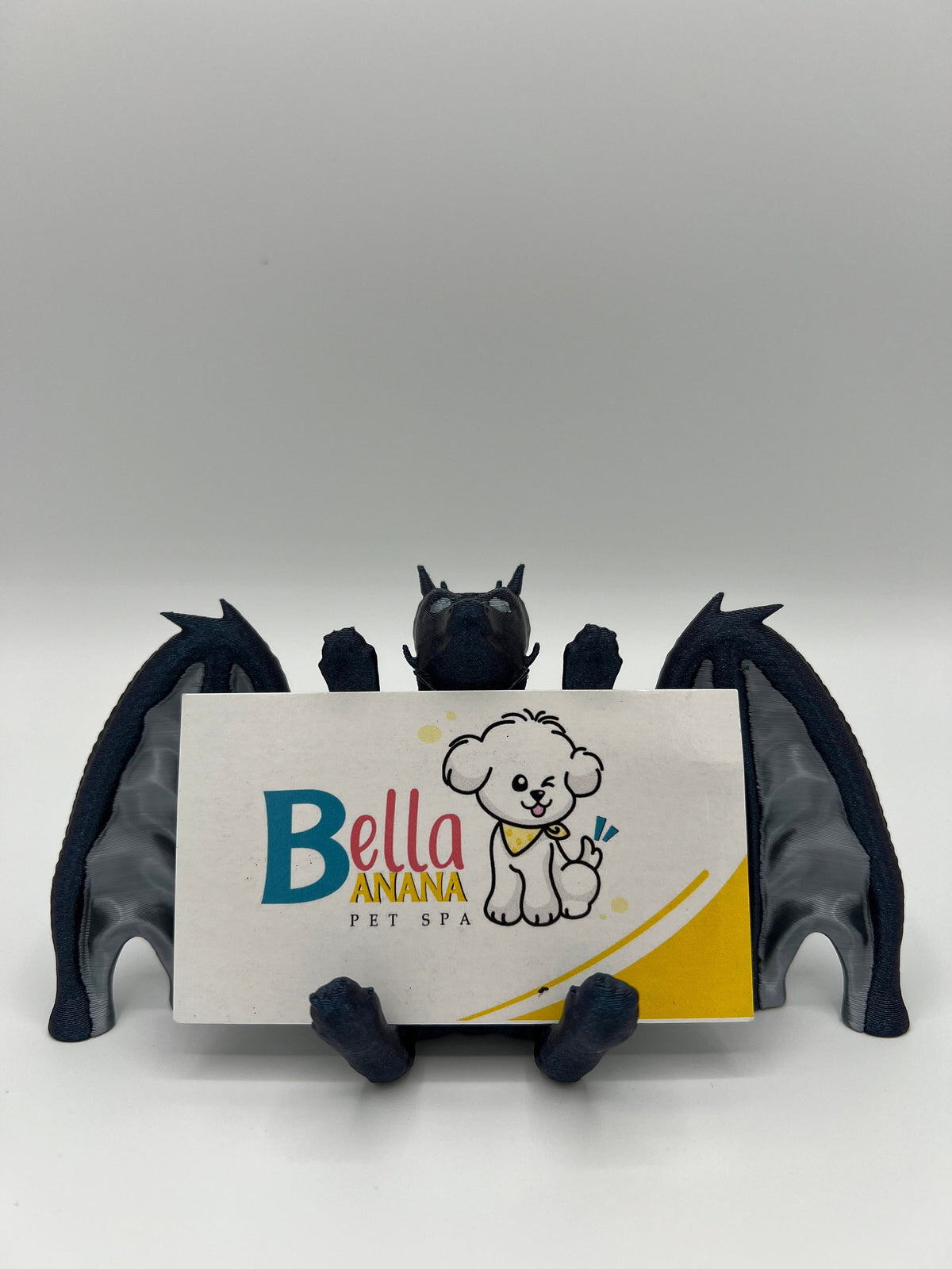 3D Printed Dragon Business Card Holder: Desk Decor