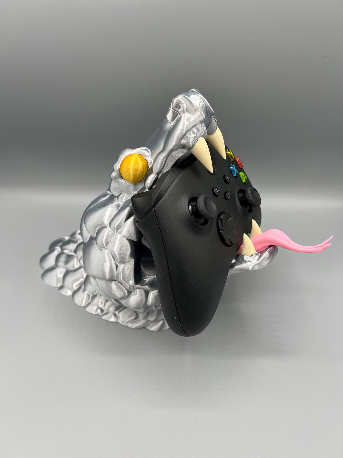 3D Printed Snake Gaming Controller Dock - Gaming Controller Holder - Snake Head - Gift for Gamers - Playstation 5 - Xbox Series S - Series X