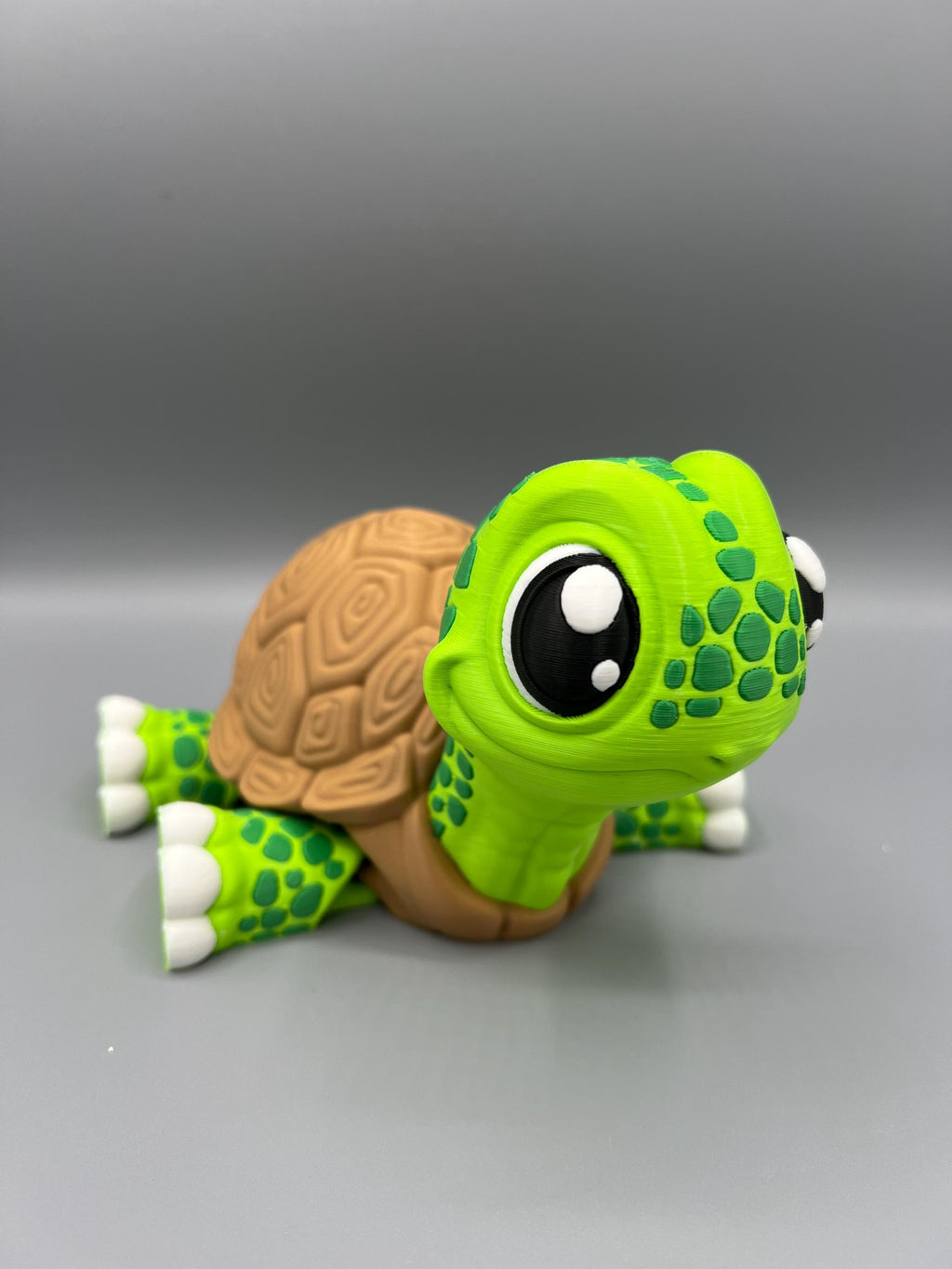 Articulating Flexi Turtle: 3D Printed Kawaii Turtle Toy