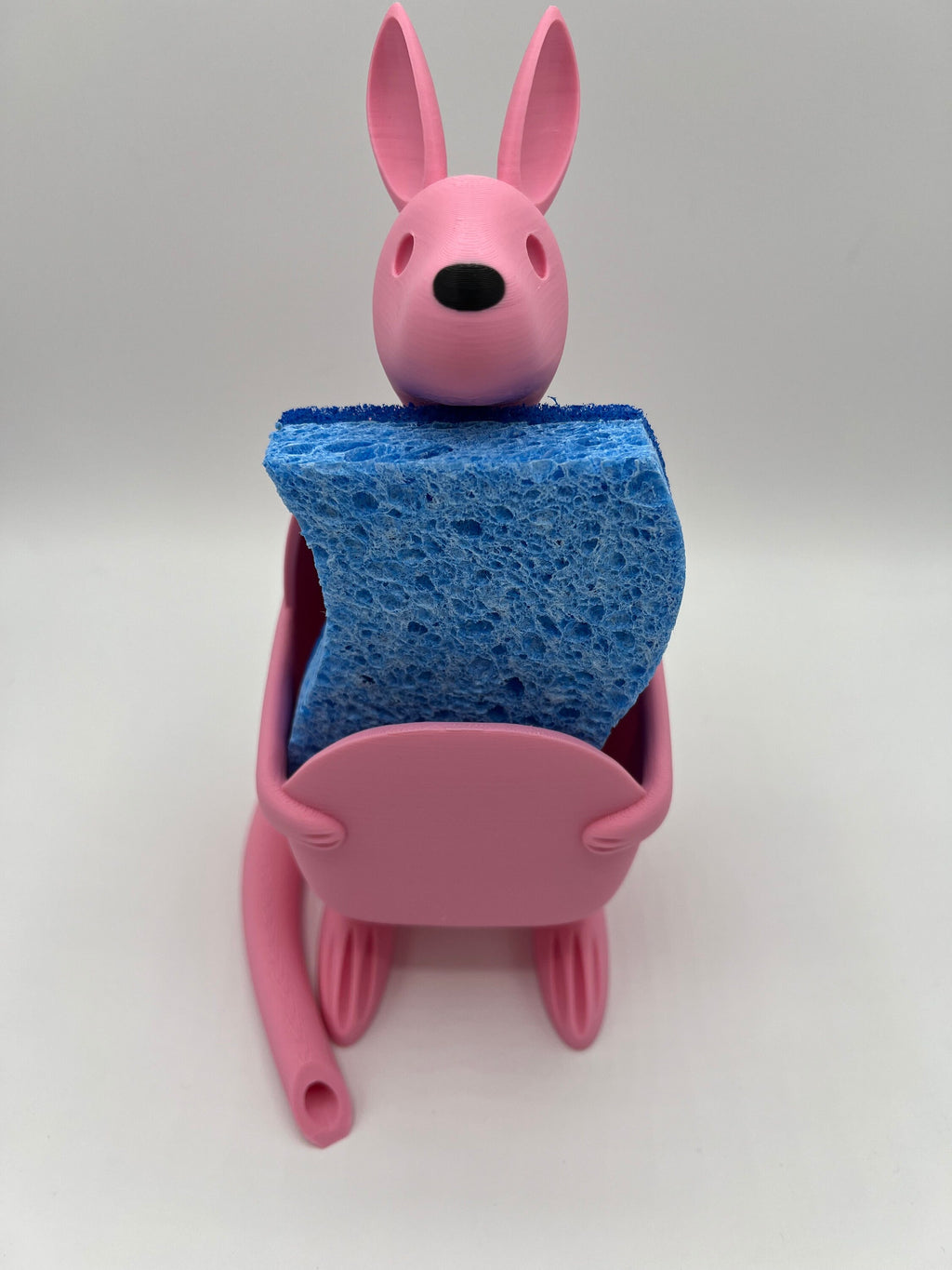3D Printed Kangaroo Sponge Holder | Cute Kitchen Drainer