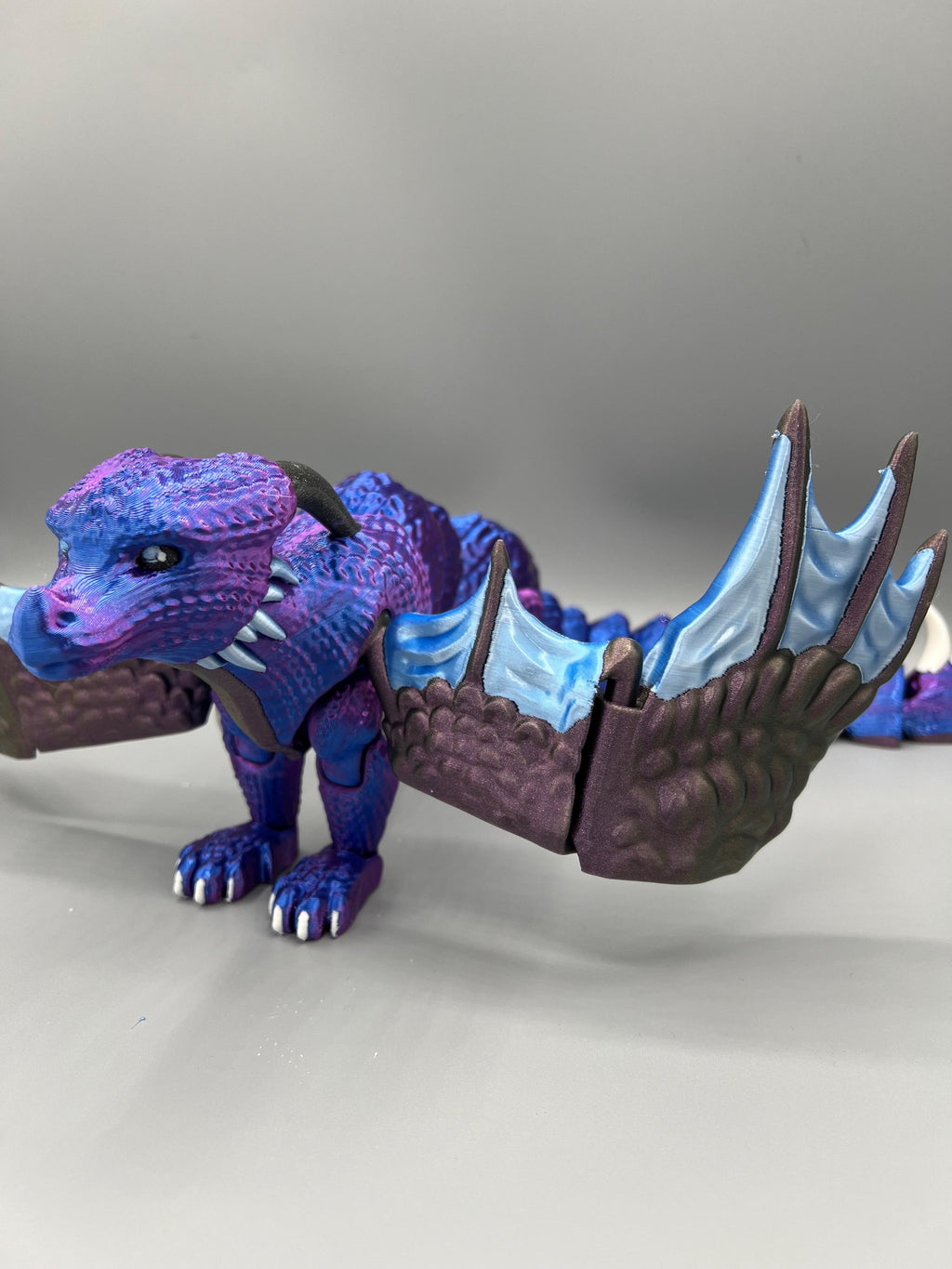 Articulating Lyra Dragon Figurine: 3D Printed Fidget Toy