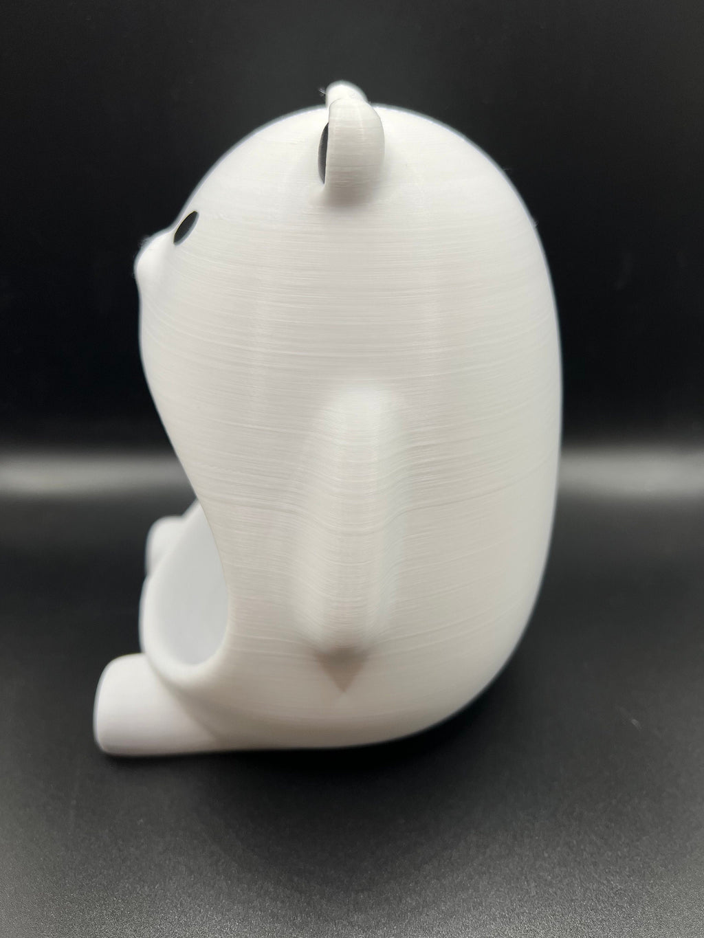3D Printed Teddy Bear Desk Organizer: Kawaii Bear Belly Storage