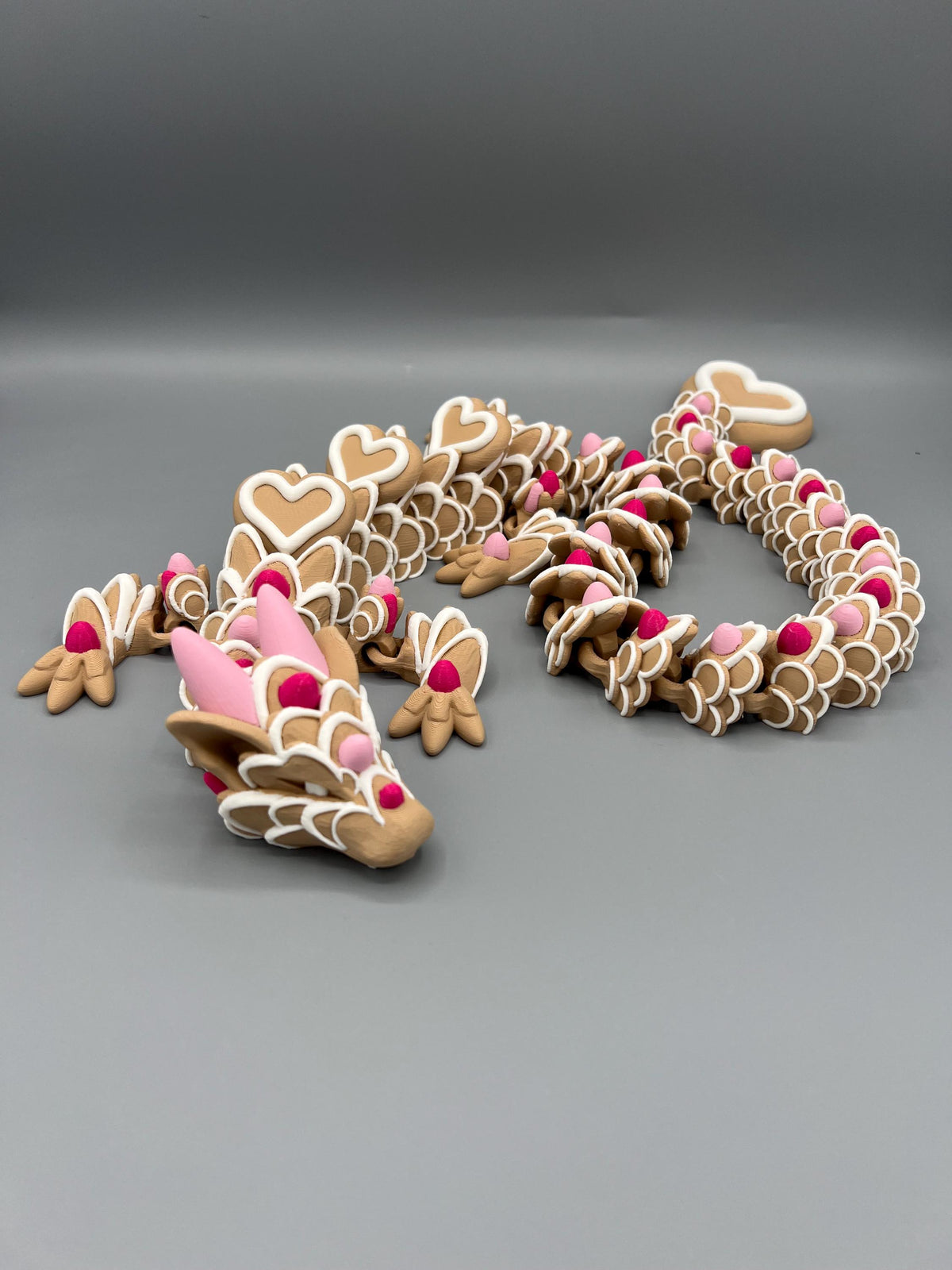 Articulated Cookie Dragon: 3D Printed Fidget Sensory Toy