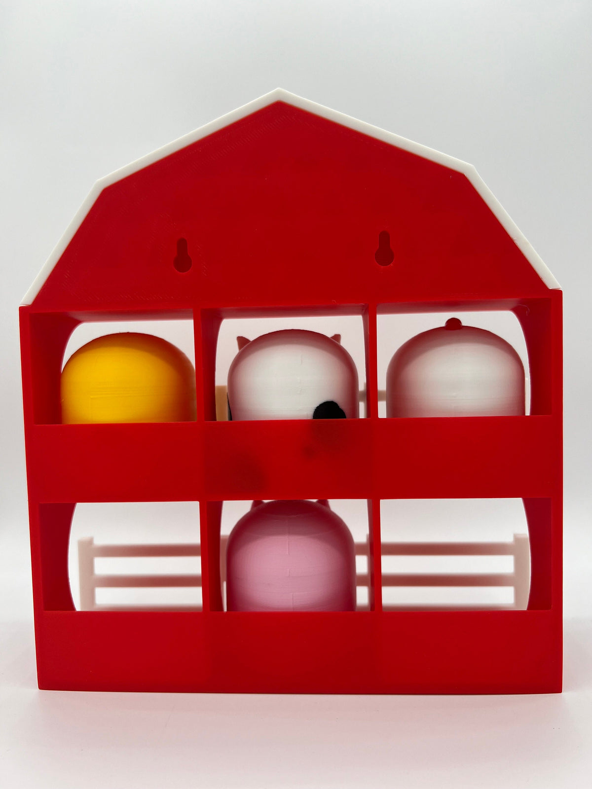 Tic Tac Stack Farm Animal Game: Stacking Toy with Barn