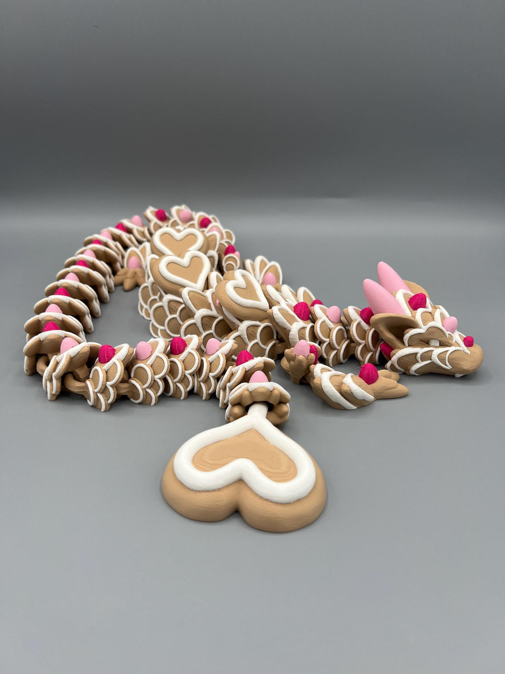 Articulated Cookie Dragon: 3D Printed Fidget Sensory Toy