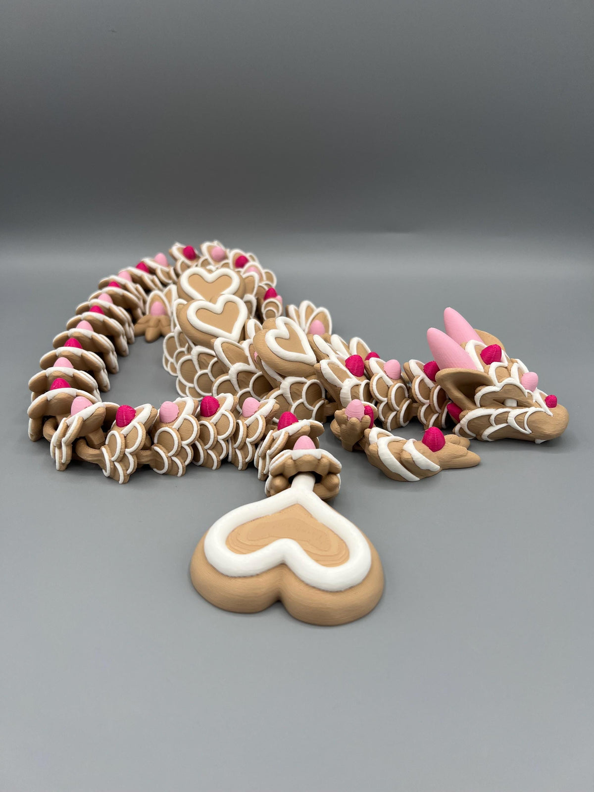 Articulated Cookie Dragon: 3D Printed Fidget Sensory Toy