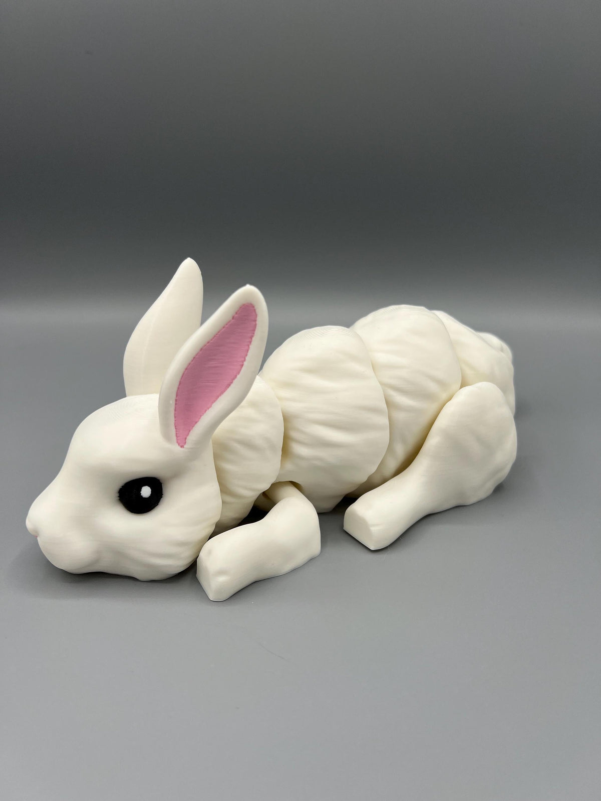3D Printed Flexi Bunny Rabbit Toy: Articulating Fidget Toy