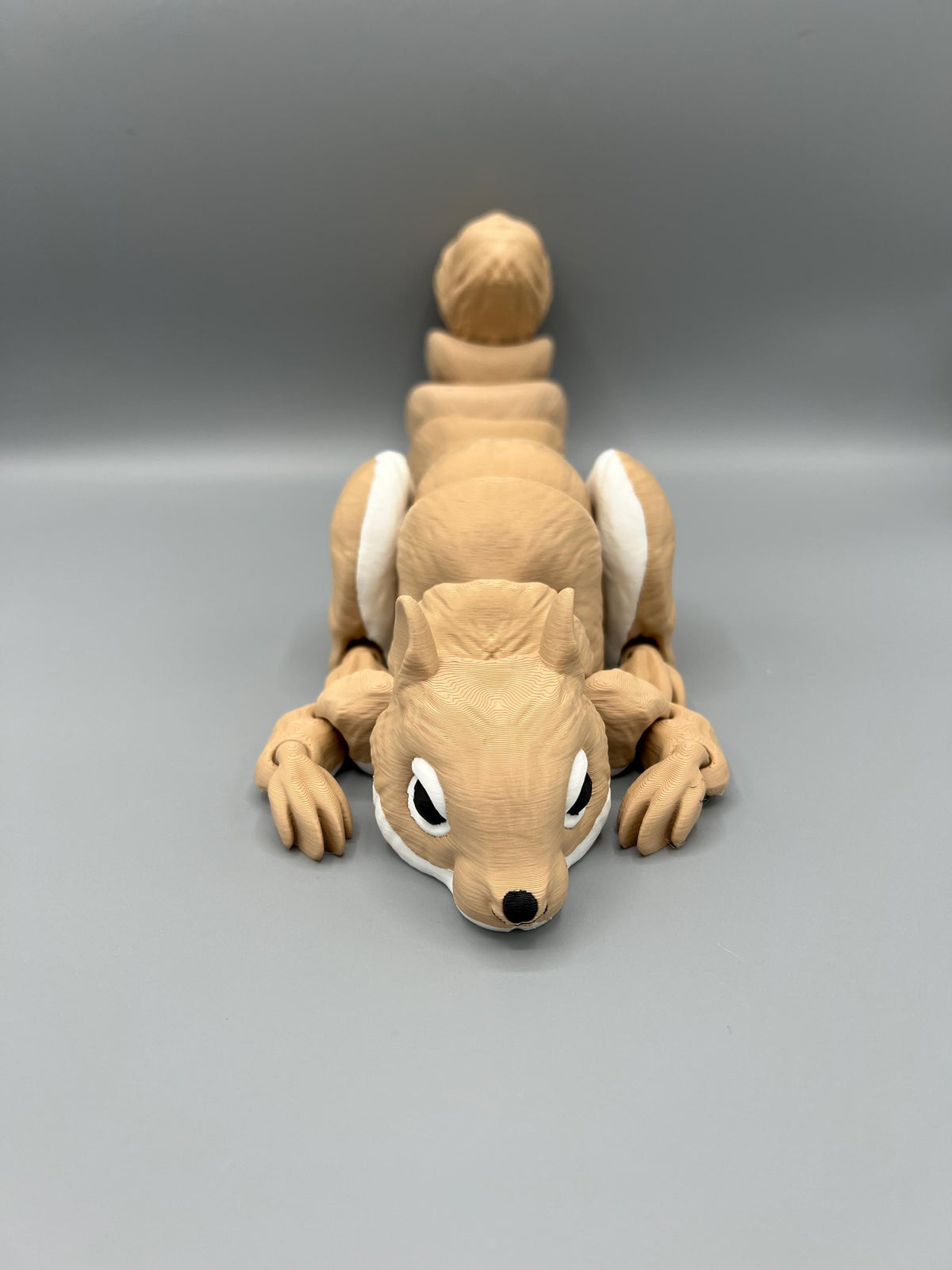 3D Printed Articulating Squirrel: Poseable Fidget Toy