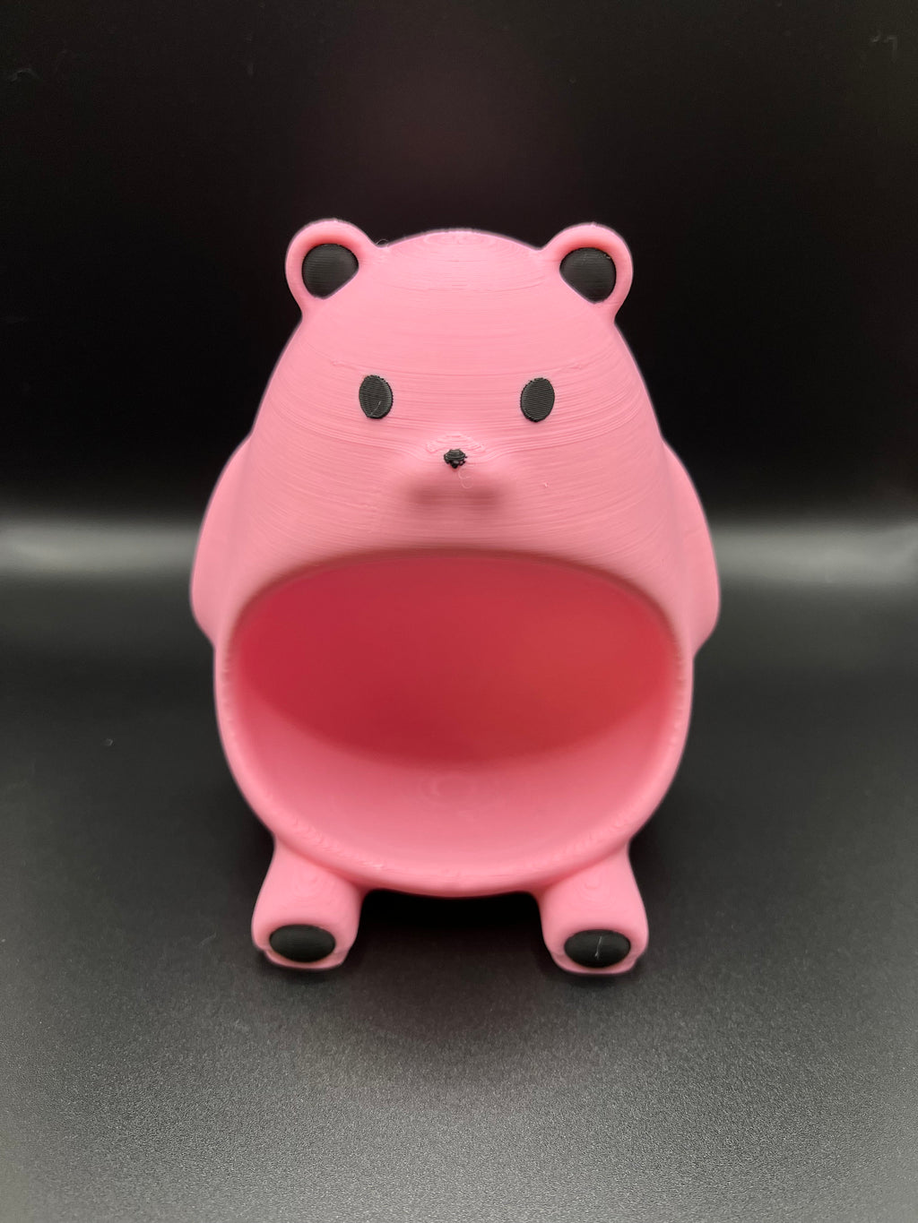 3D Printed Teddy Bear Desk Organizer: Kawaii Bear Belly Storage
