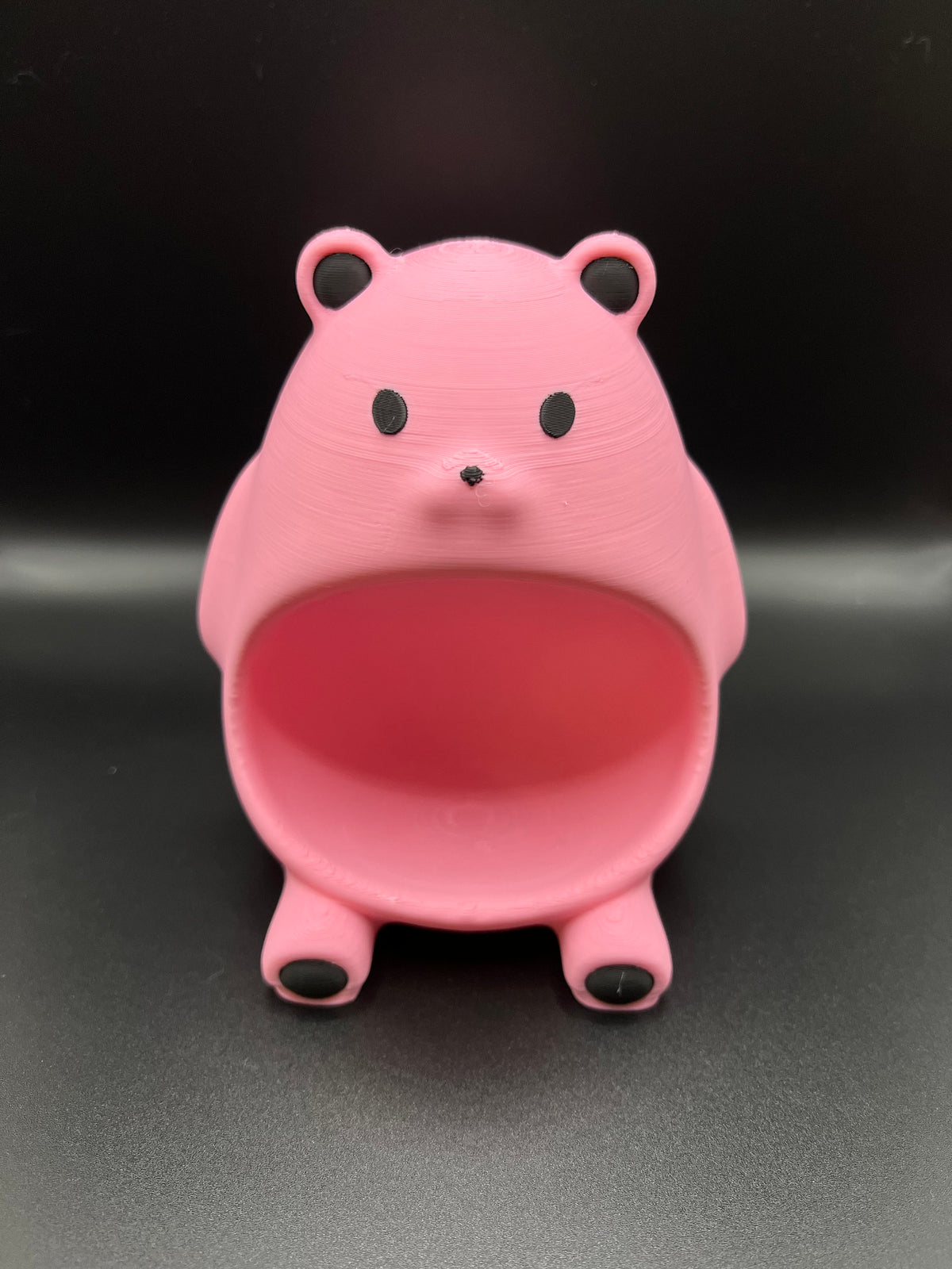 3D Printed Teddy Bear Desk Organizer: Kawaii Bear Belly Storage