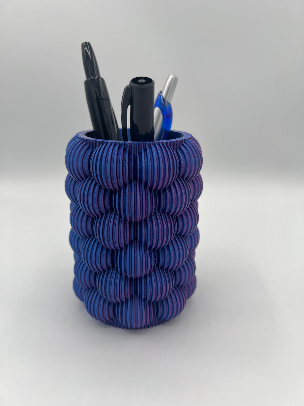 3D Printed Bubbles Pencil Holder: Whimsical Desk Organizer