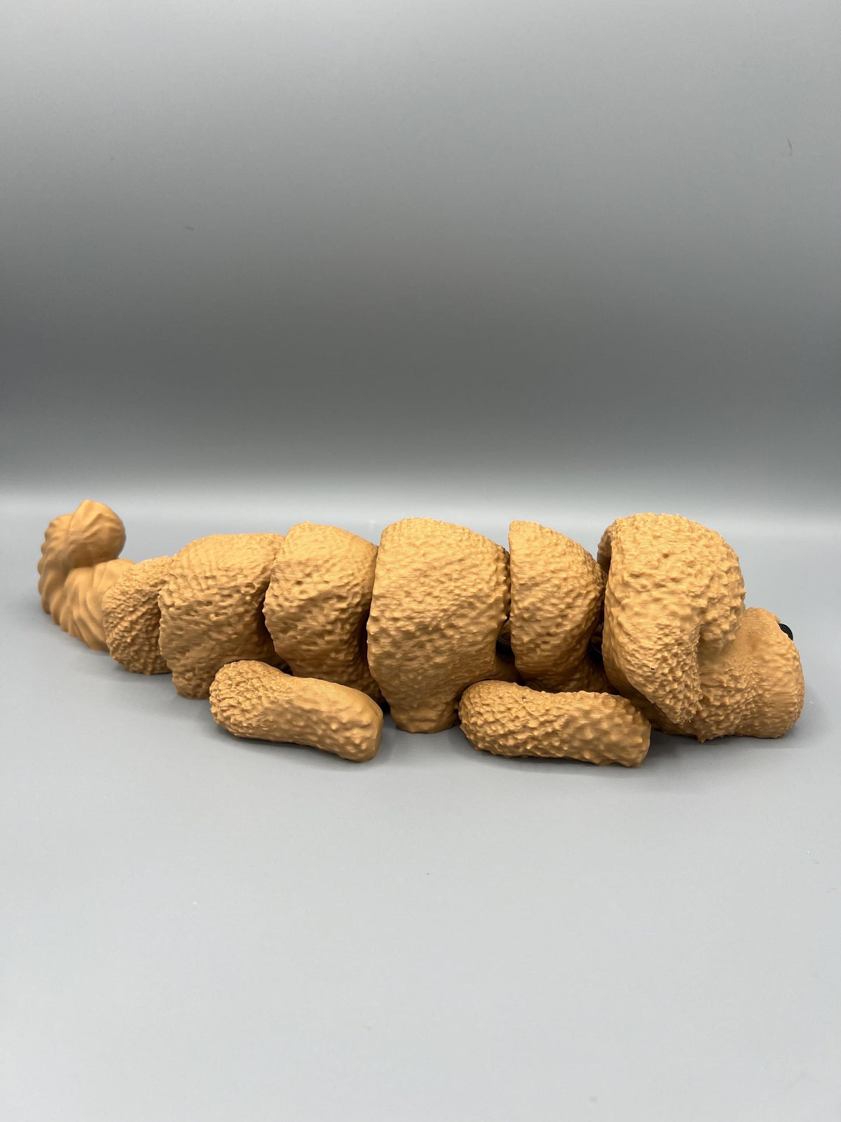 Articulating 3D Printed Bichon Frise Toy: Flexible Dog Lover Gift
