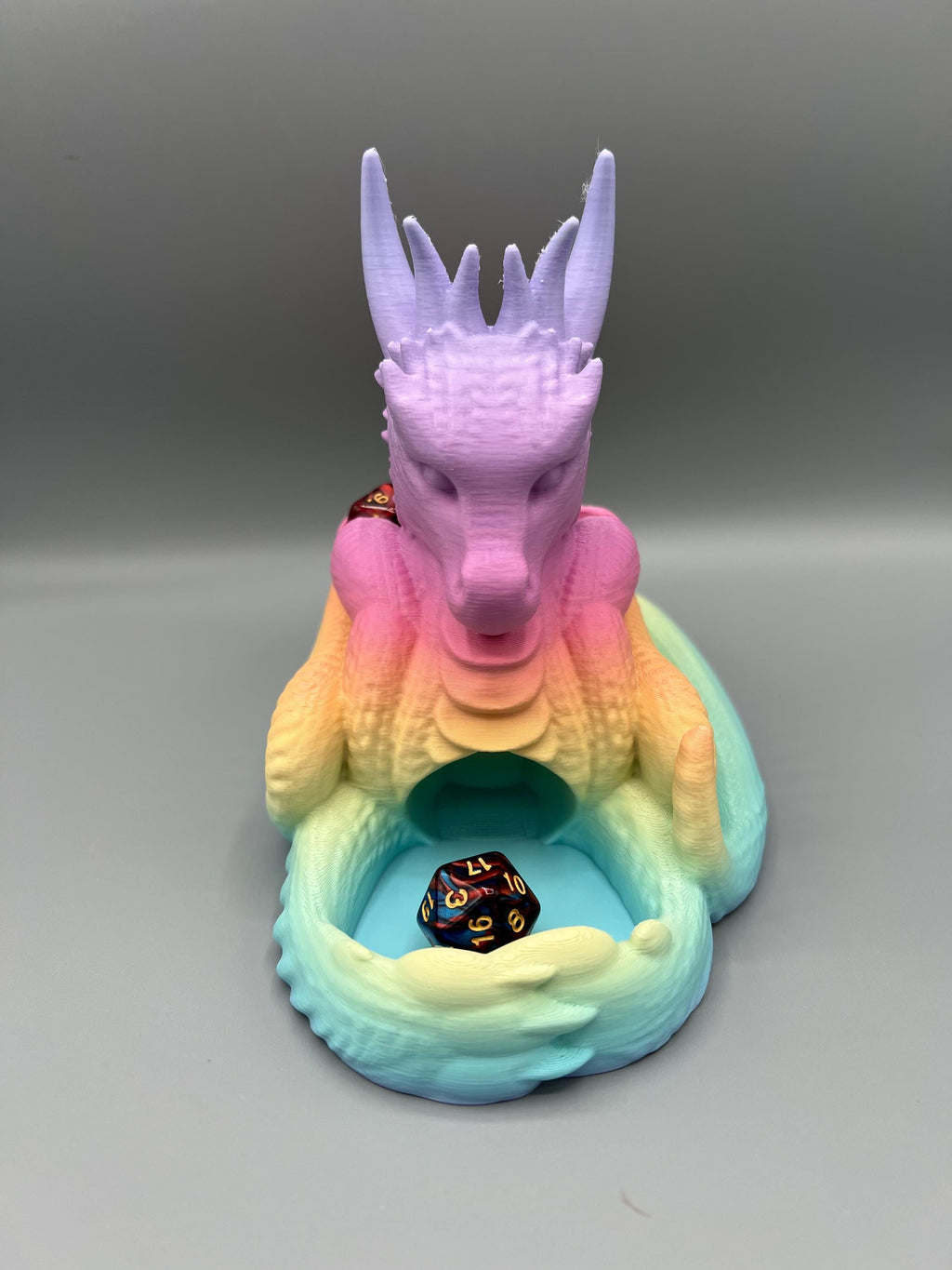 3D Printed Dragon Dice Tower: RPG Gaming Accessories