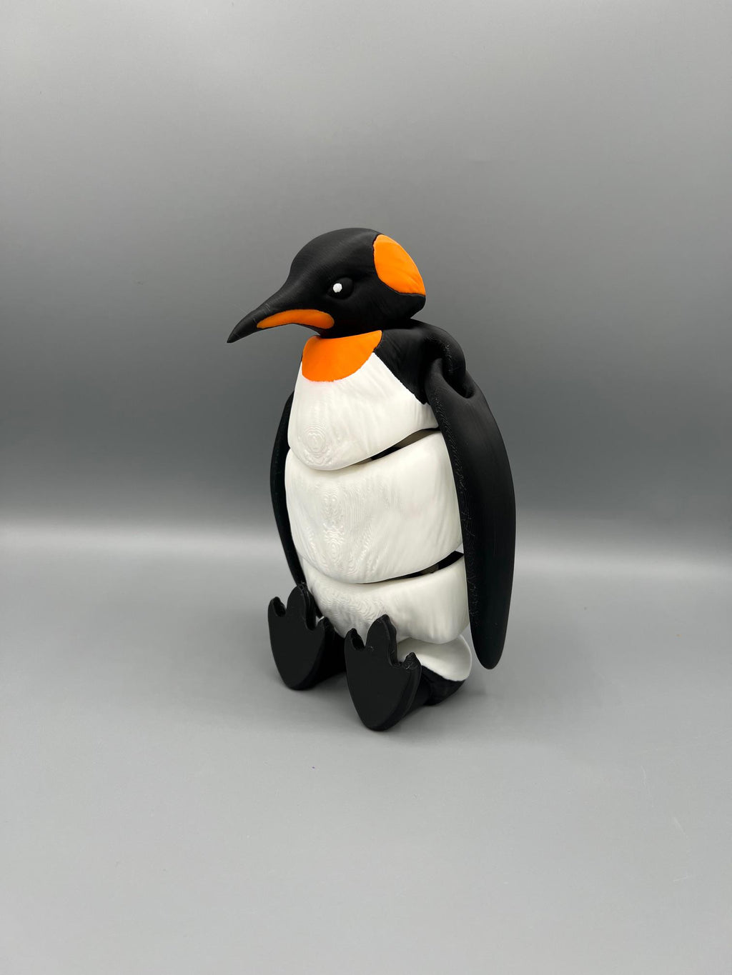 Articulated 3D Printed Penguin Toy | Poseable Desk Buddy, Fidget Sensory Figure