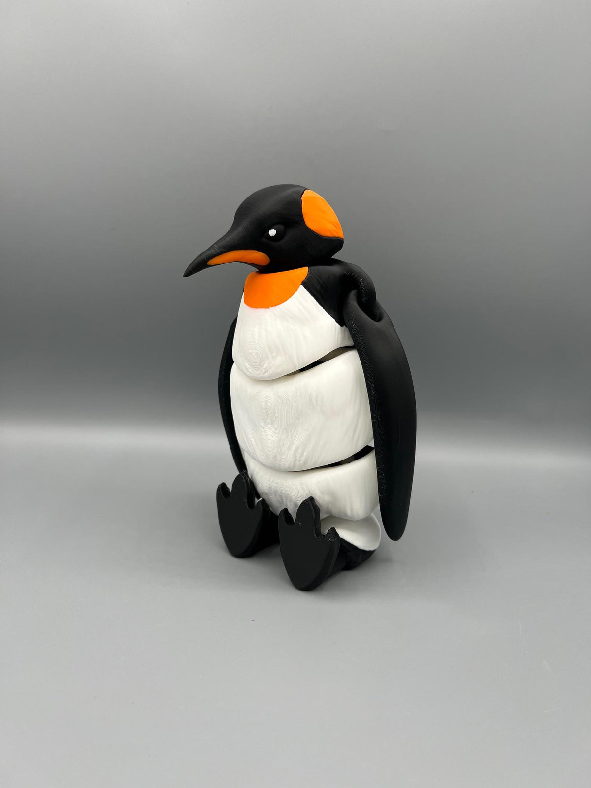 Articulated 3D Printed Penguin Toy | Poseable Desk Buddy, Fidget Sensory Figure