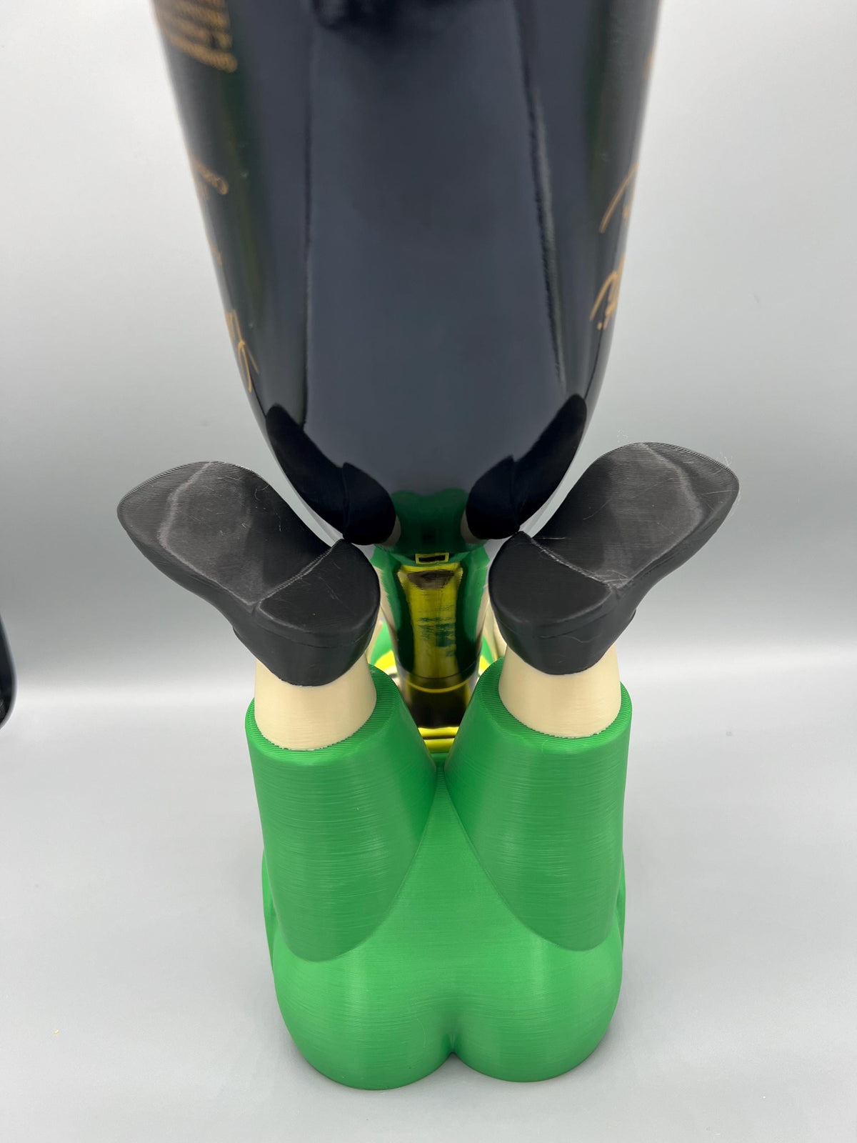 3D Printed Leprechaun Wine Bottle Holder: St. Patrick's Day Decor