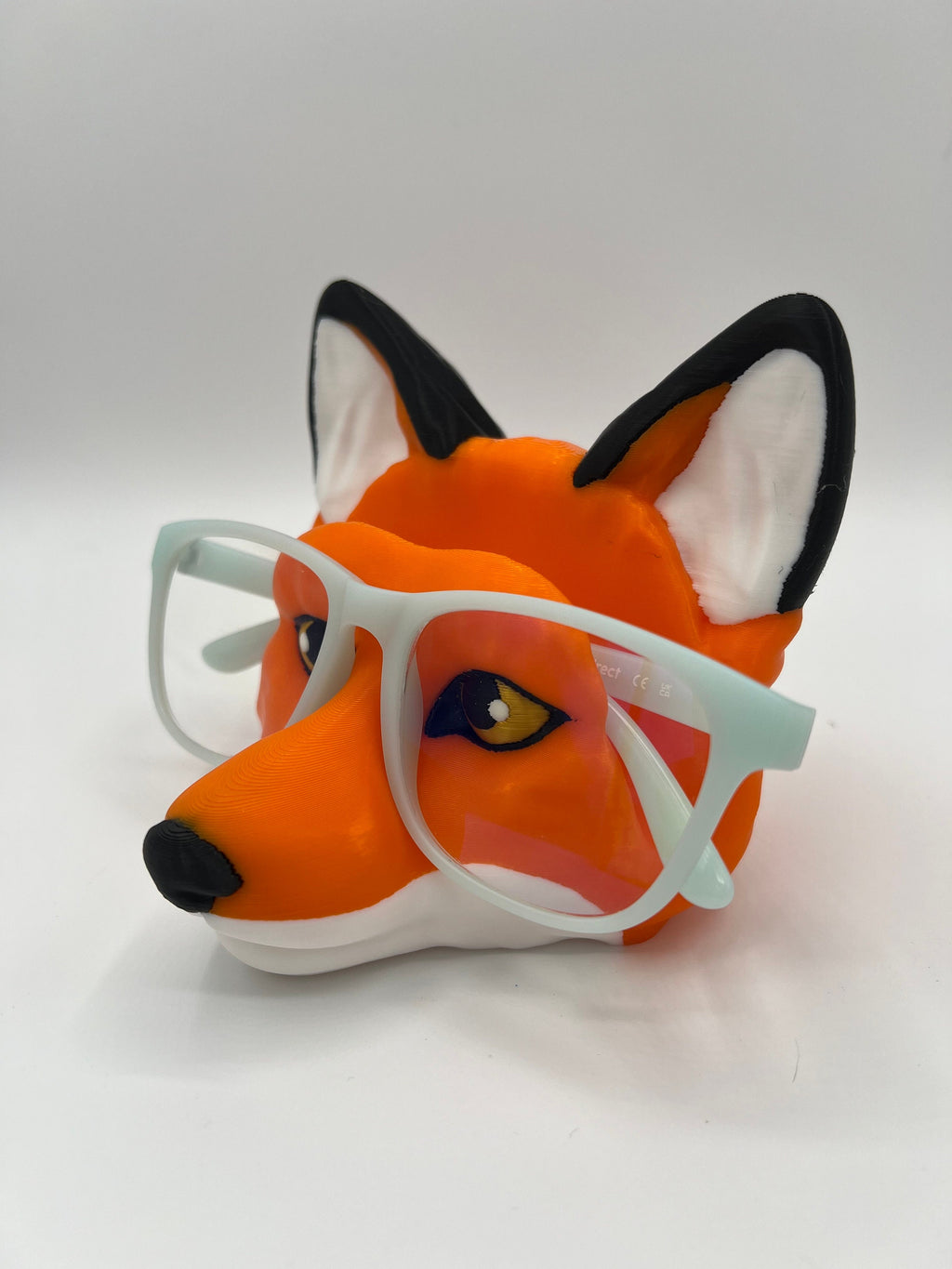 3D Printed Fox Eyeglasses Holder: Whimsical Eyewear Storage