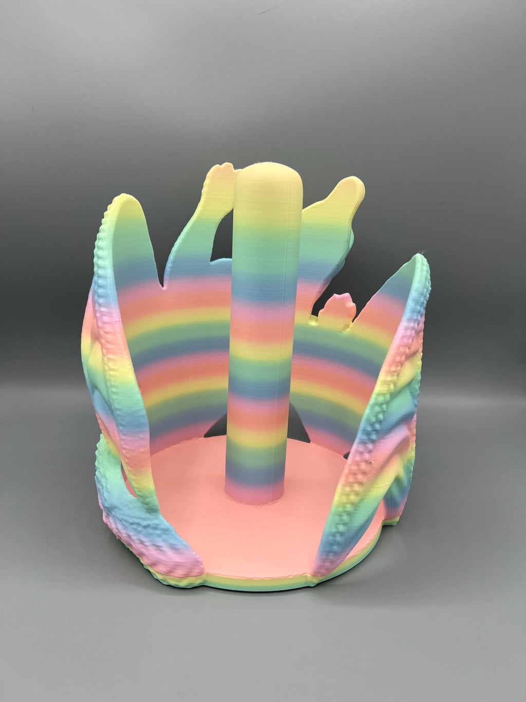 3D Printed Dragon Paper Towel Holder: Fantasy Kitchen Decor