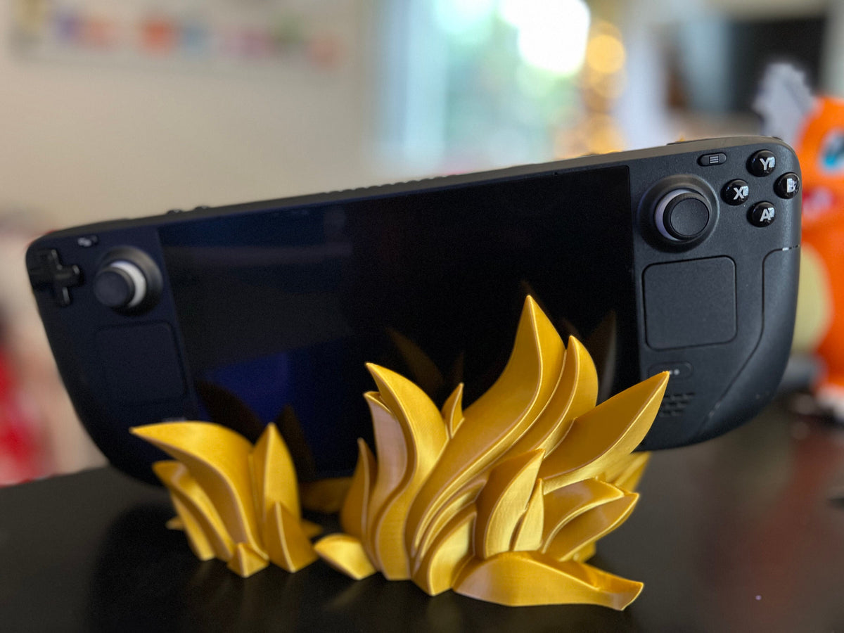 Flame Steamdeck Stand: 3D Printed Gaming Accessory