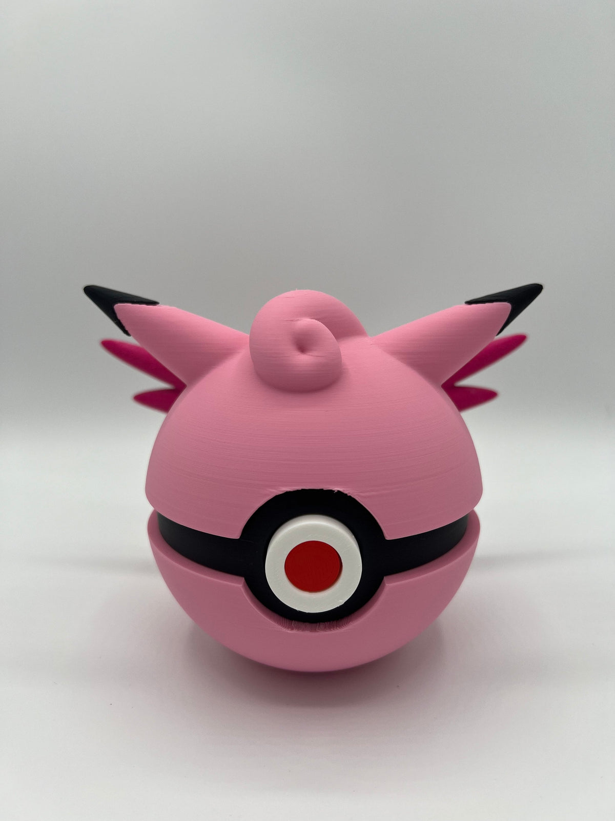 Clefable Pokeball - Pokemon Pokeball - Clefable 3D - Pokemon Fanart - Pokeball Figurine - Clefable Pokemon Model - Gift for Pokemon Fans
