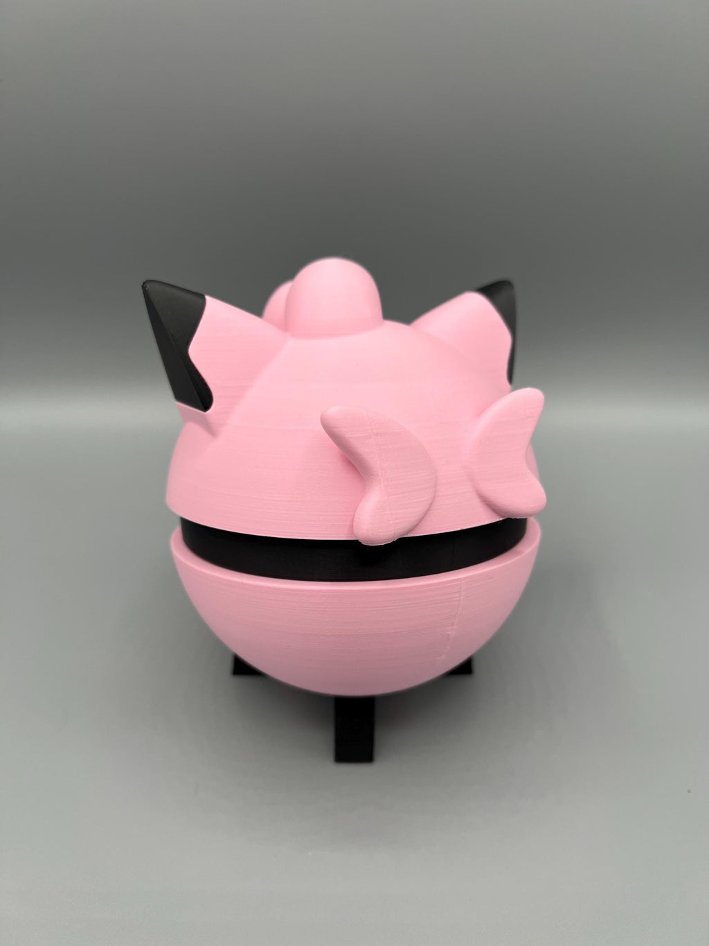 Clefairy Pokeball: 3D Printed Pink Anime Decor