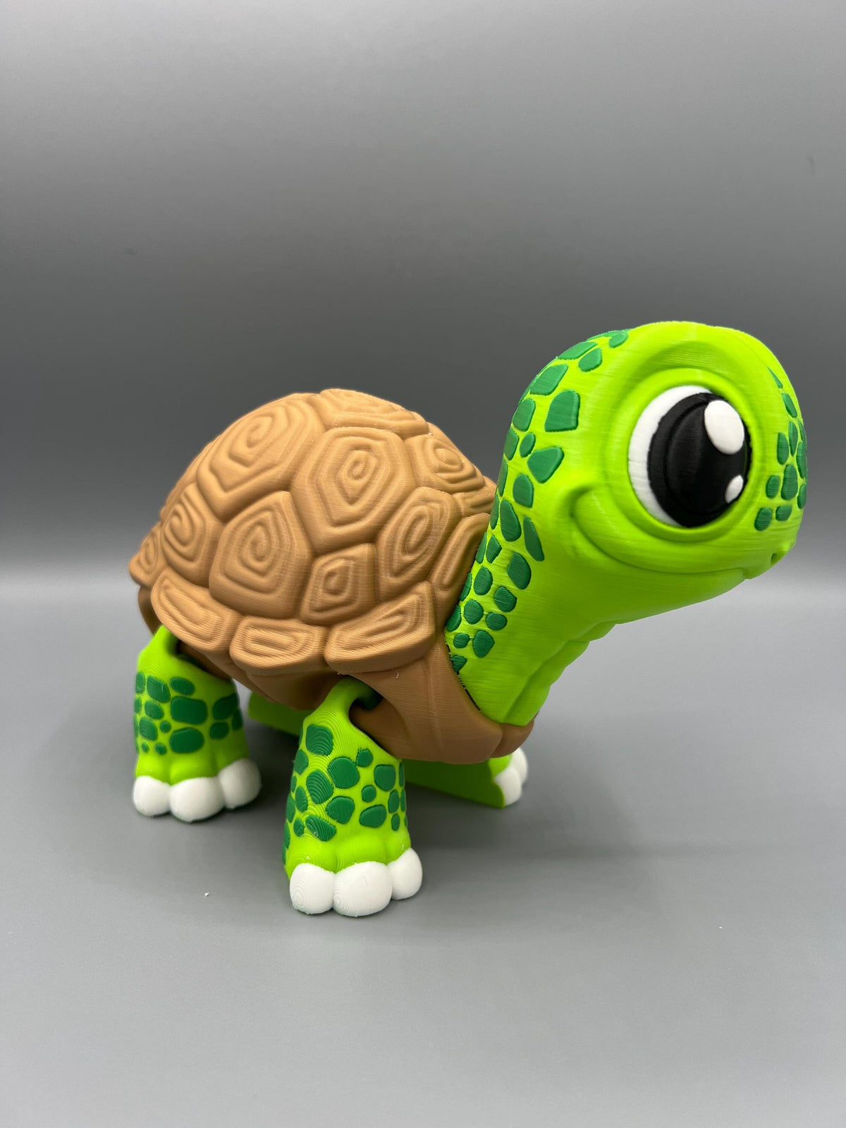 Articulating Flexi Turtle: 3D Printed Kawaii Turtle Toy