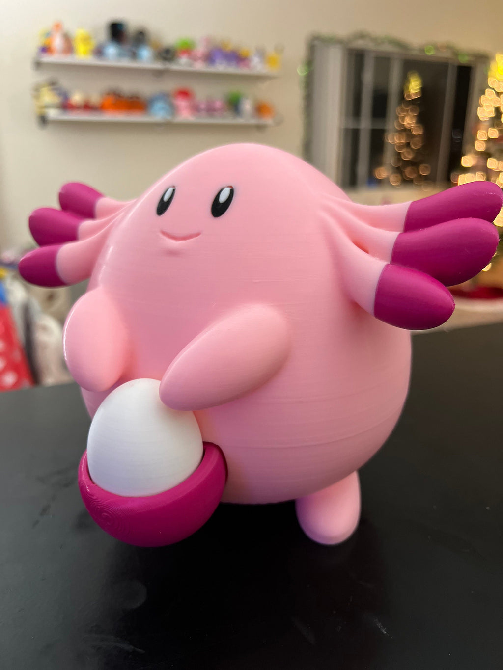 Chansey Figurine: 3D Printed Pokémon Collectible