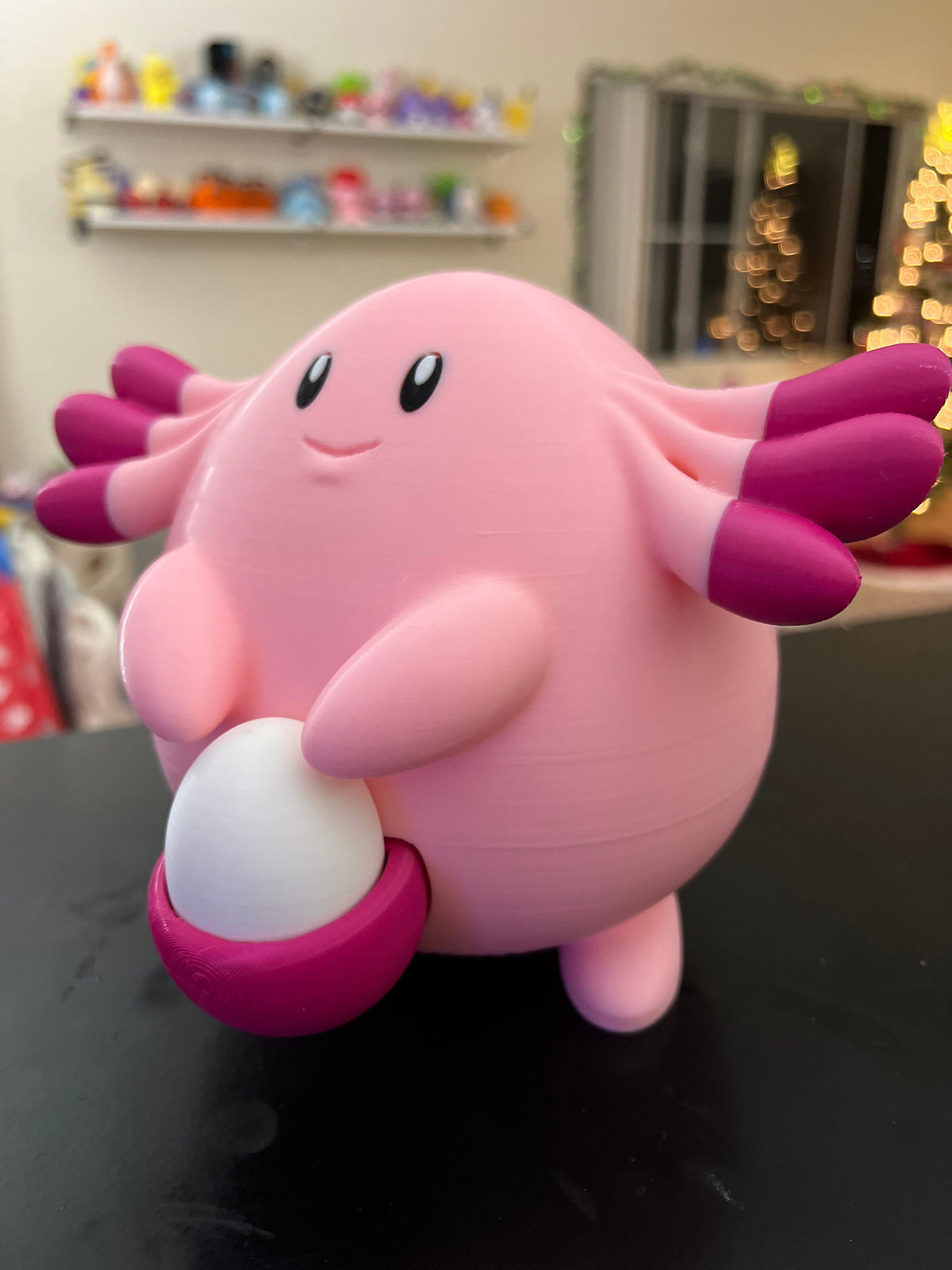 Chansey Figurine: 3D Printed Pokémon Collectible