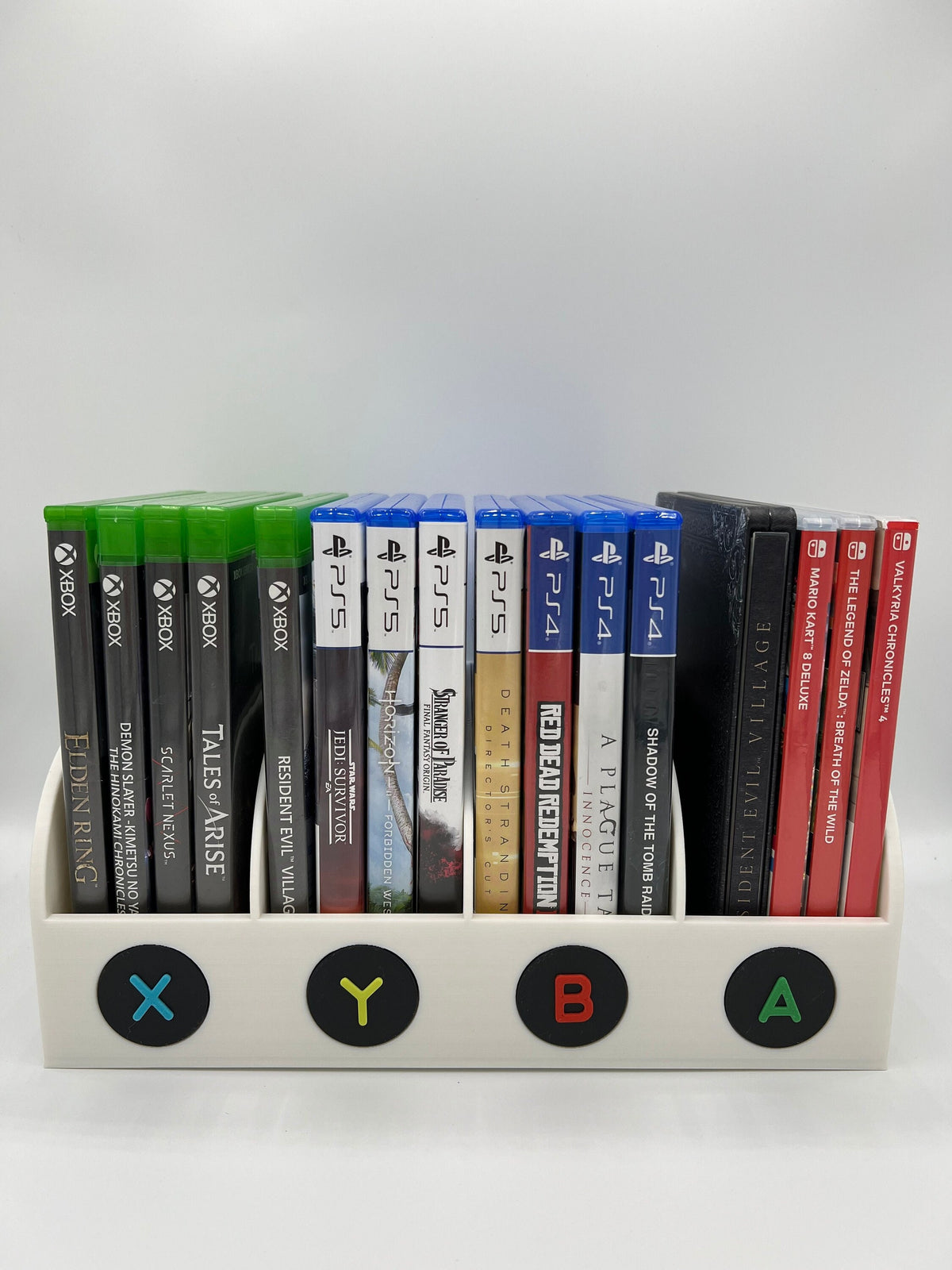 3D Printed Game Storage Box: Universal Xbox, Playstation, Nintendo Switch Holder