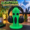 Cactuar Headphone Stand: 3D Printed Cactus Headset Holder, Final Fantasy Gift