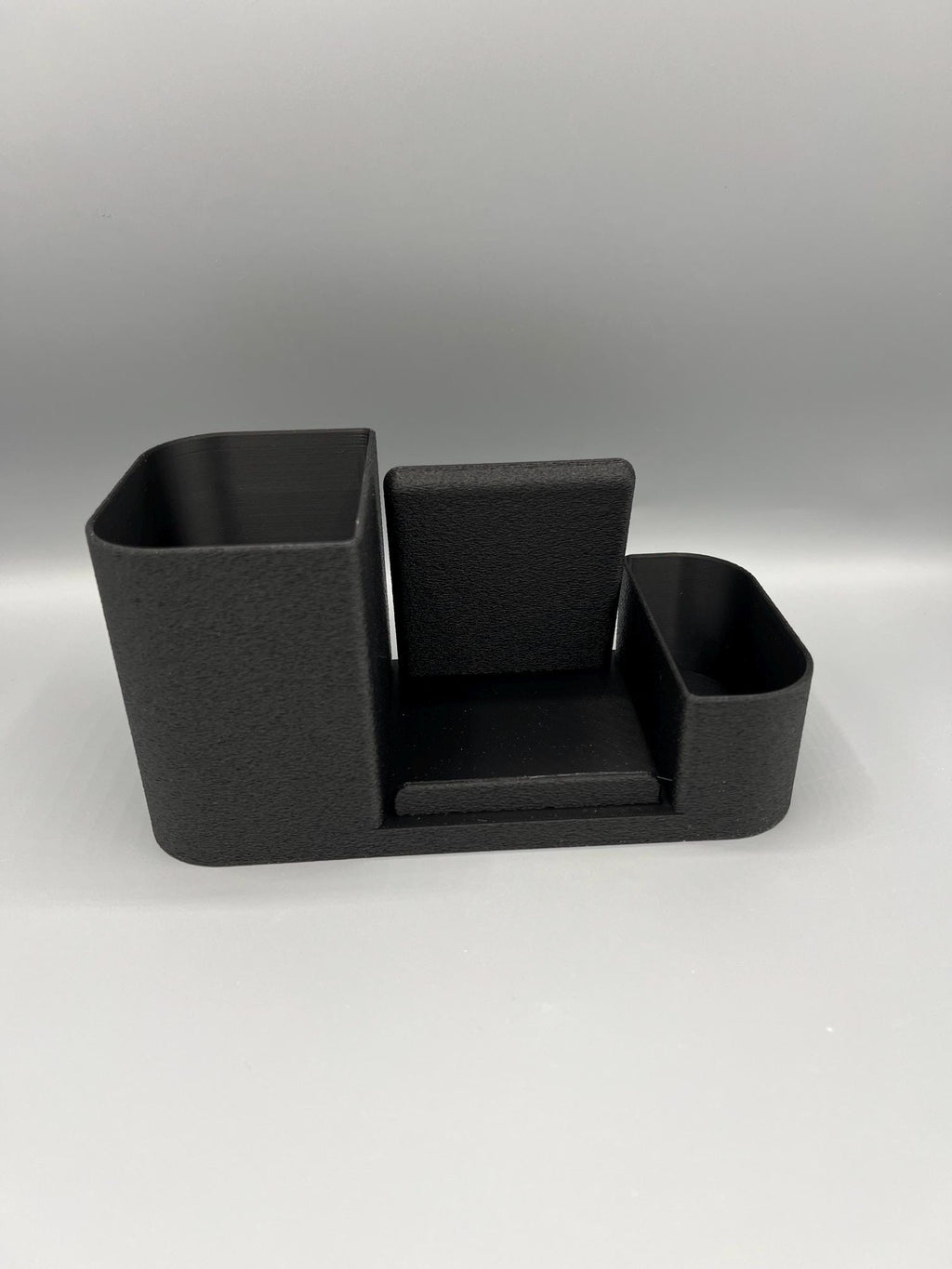 3D Printed Phone Stand Organizer | Desk Accessory with Pen Holder