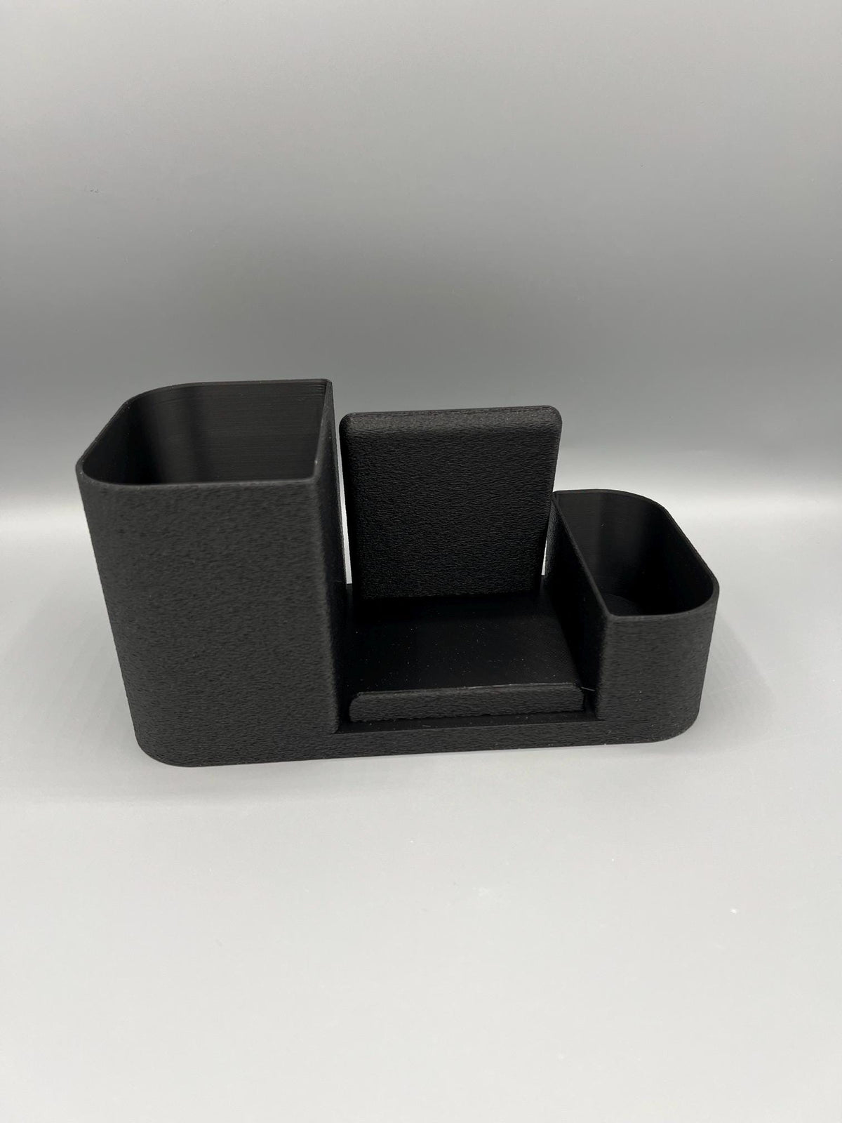 3D Printed Phone Stand Organizer | Desk Accessory with Pen Holder