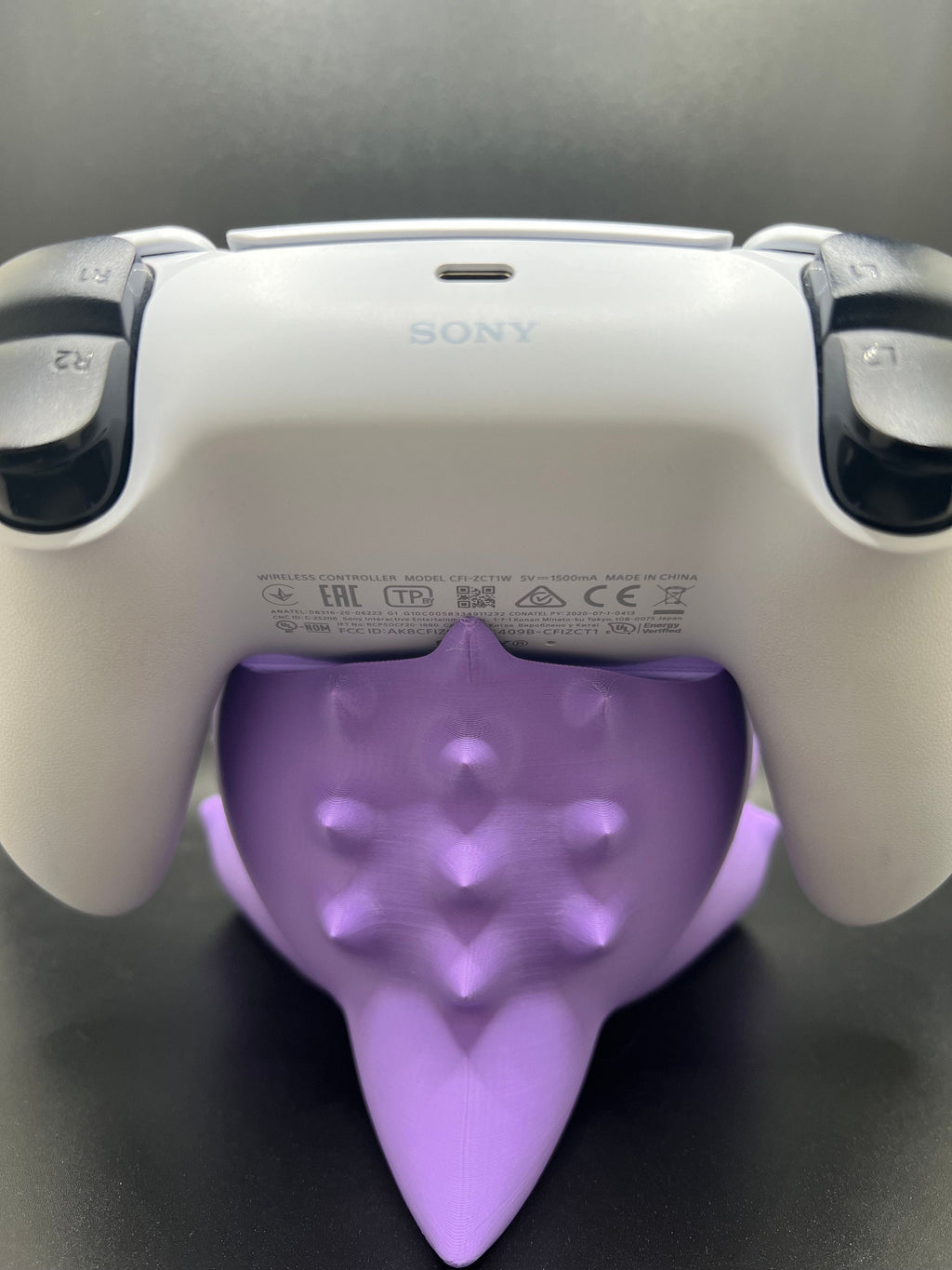 Gengar PS5 Controller Stand | 3D Printed Pokemon Gaming Accessory