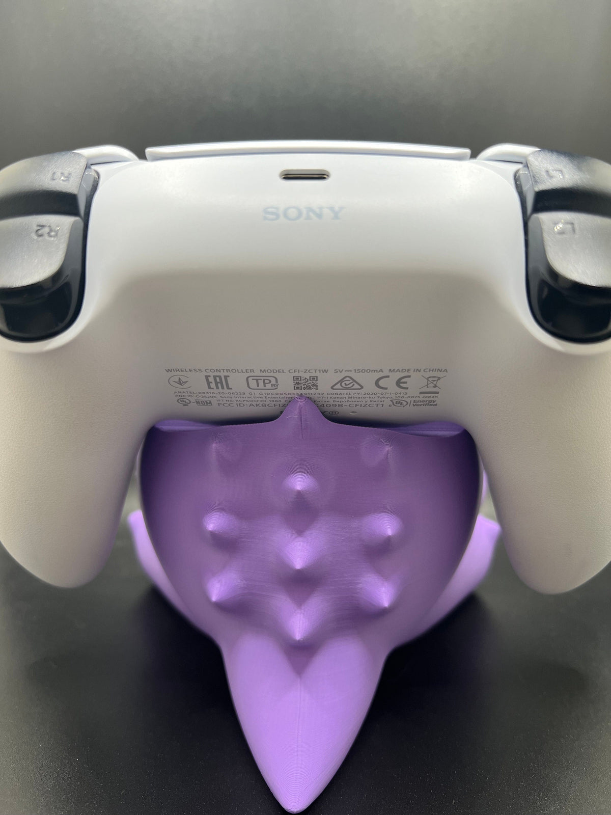 Gengar PS5 Controller Stand | 3D Printed Pokemon Gaming Accessory