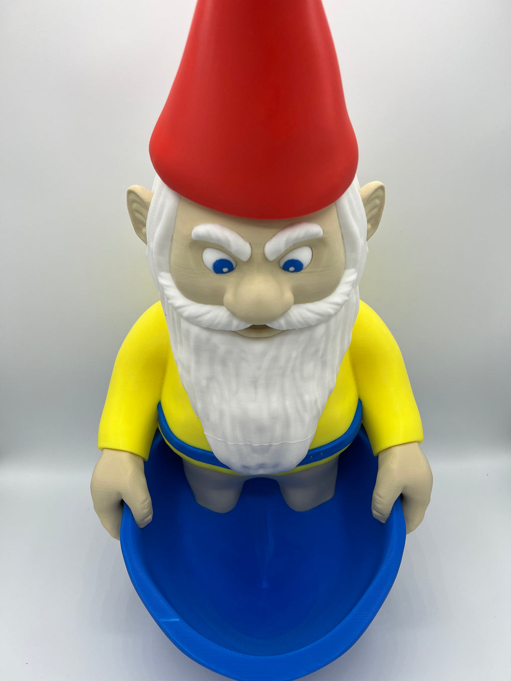 Large Gnome Bird Feeder: 3D Printed Garden Decor