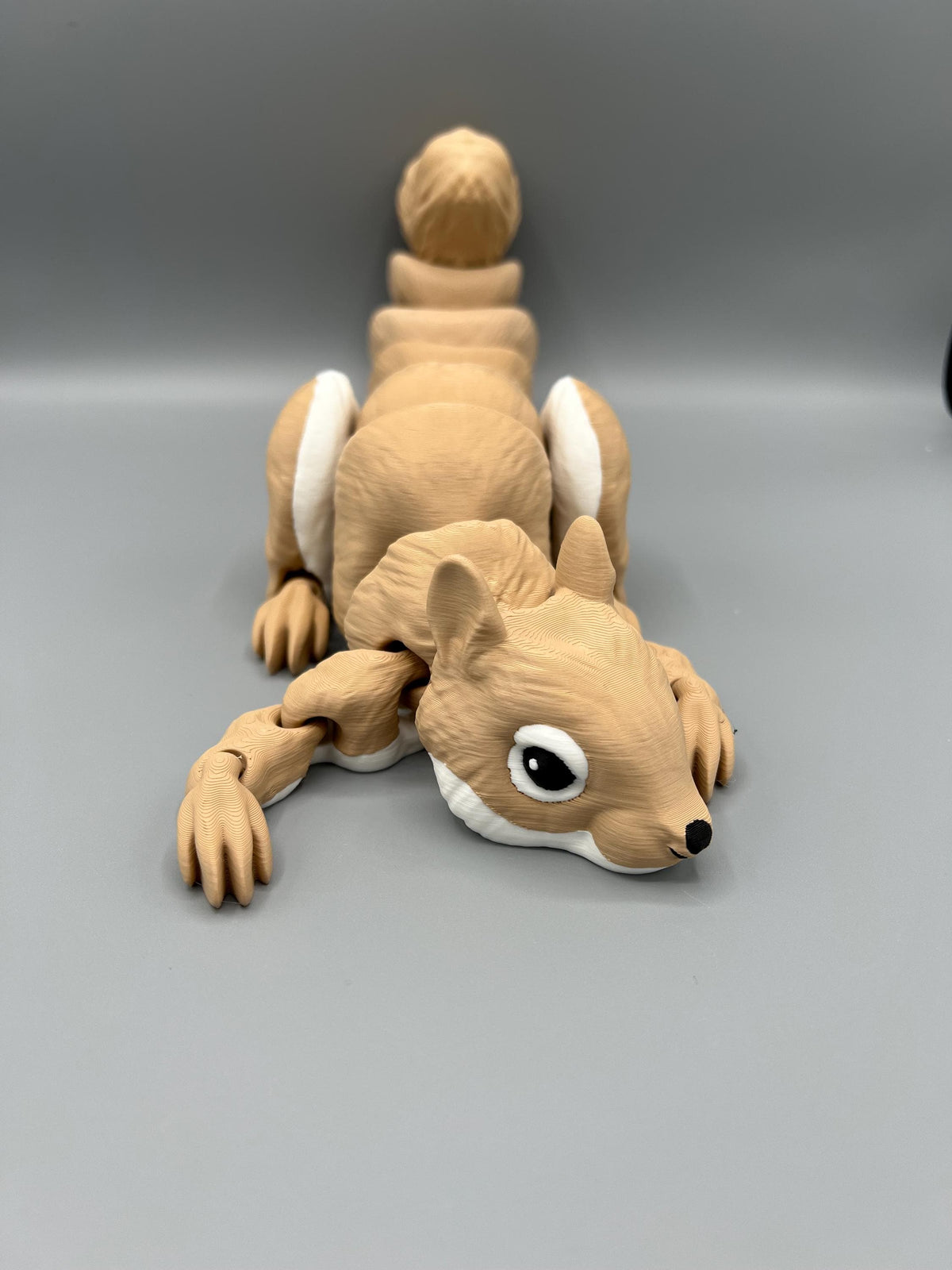 3D Printed Articulating Squirrel: Poseable Fidget Toy