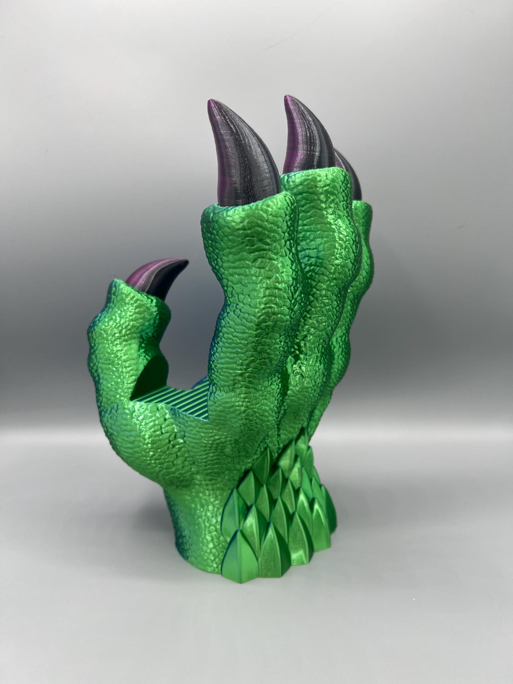 3D Printed Dragon Claw Book Stand: Fantasy Book Decor & Bookmark