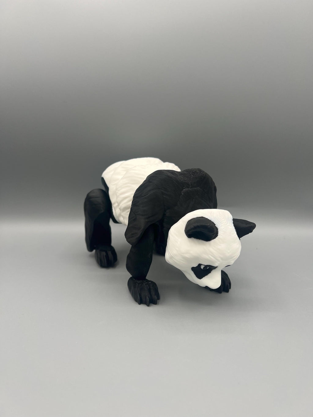 3D Printed Flexi Panda Bear | Poseable Sensory Fidget Toy
