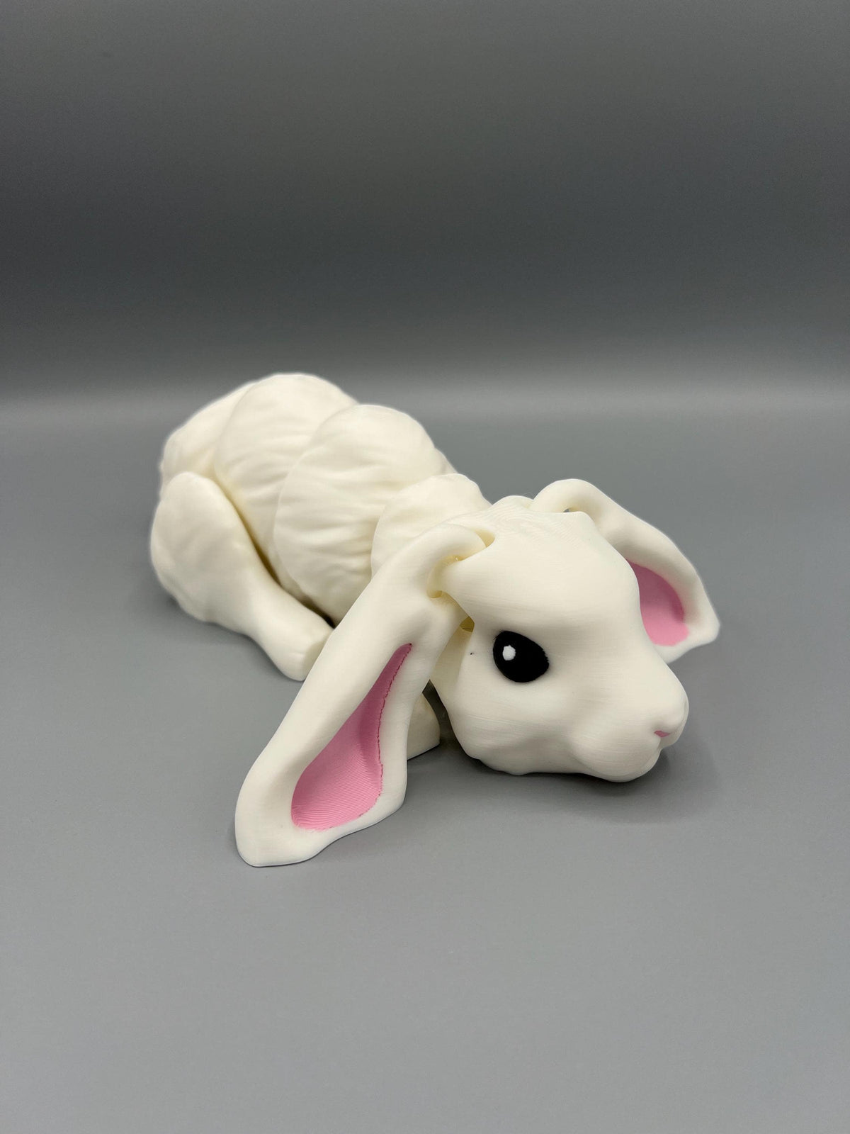 3D Printed Flexi Bunny Rabbit Toy: Articulating Fidget Toy