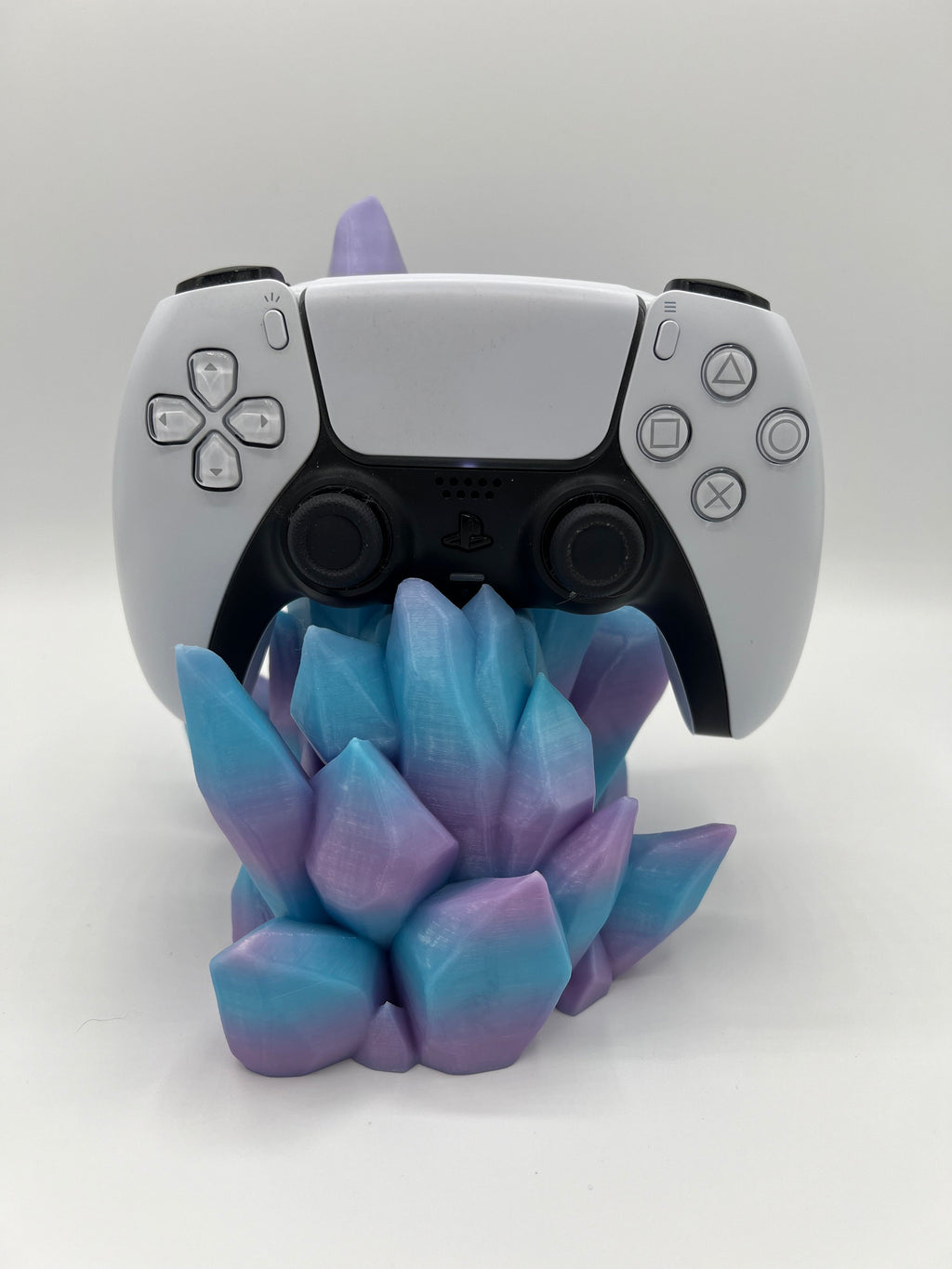 Crystal Gaming Controller Stand: Universal Xbox, PS5, Switch Dock