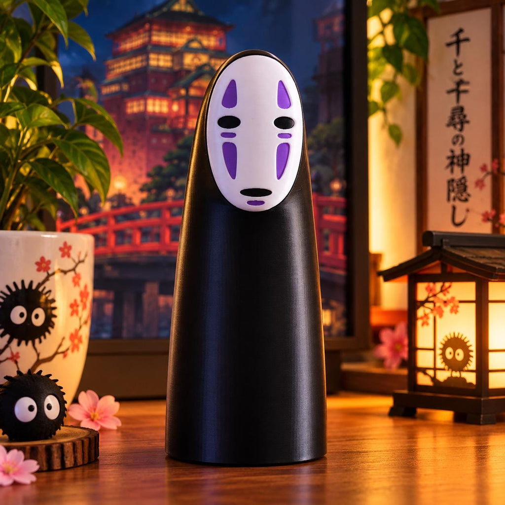 No Face Figurine: Spirited Away 3D Printed Model