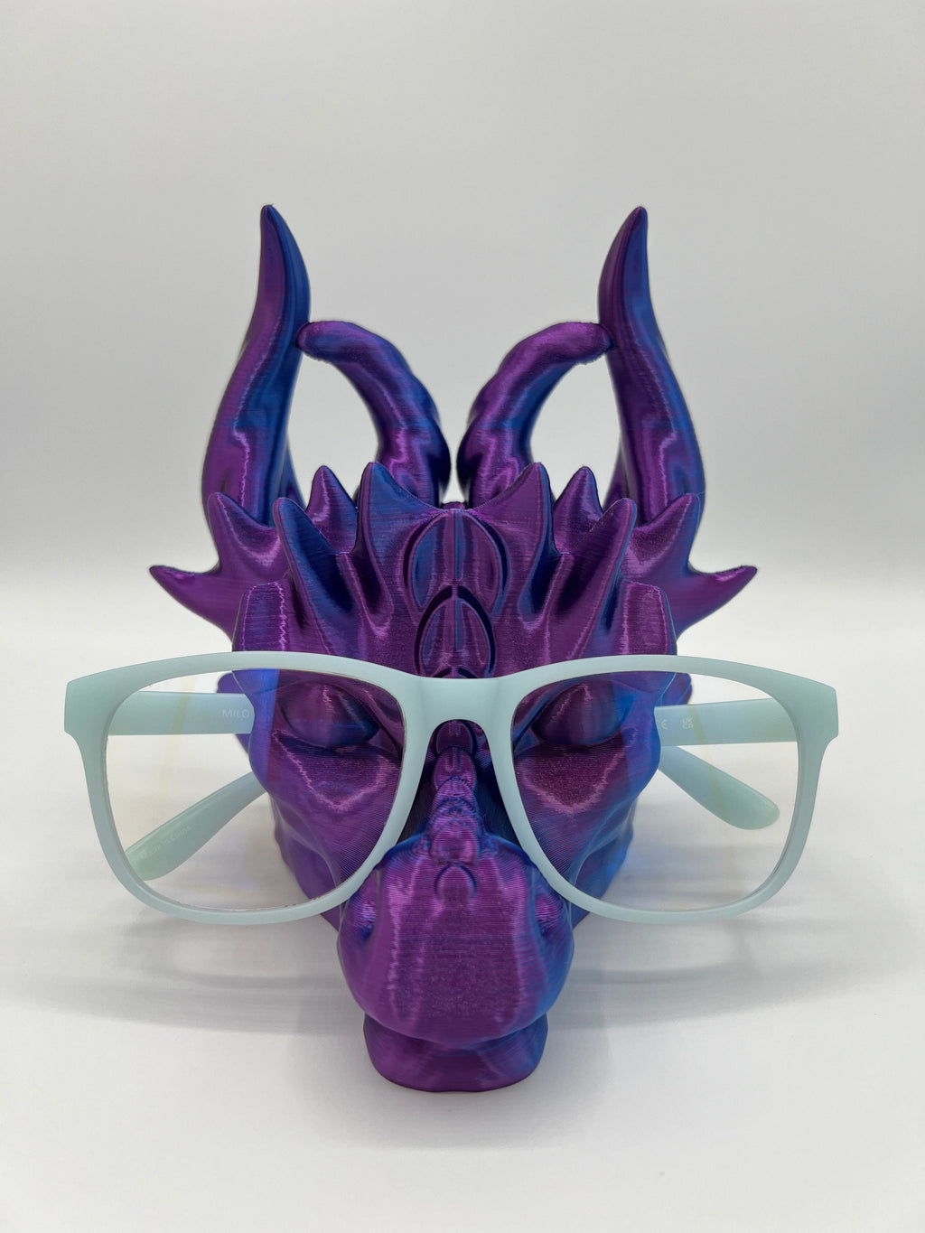 3D Printed Dragon Eyeglass Holder: Wall Mounted or Tabletop