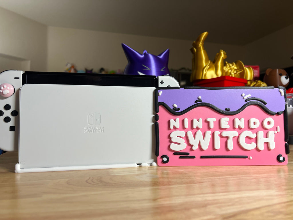 Cake Nintendo Switch Dock Faceplate - Custom Gaming Accessories
